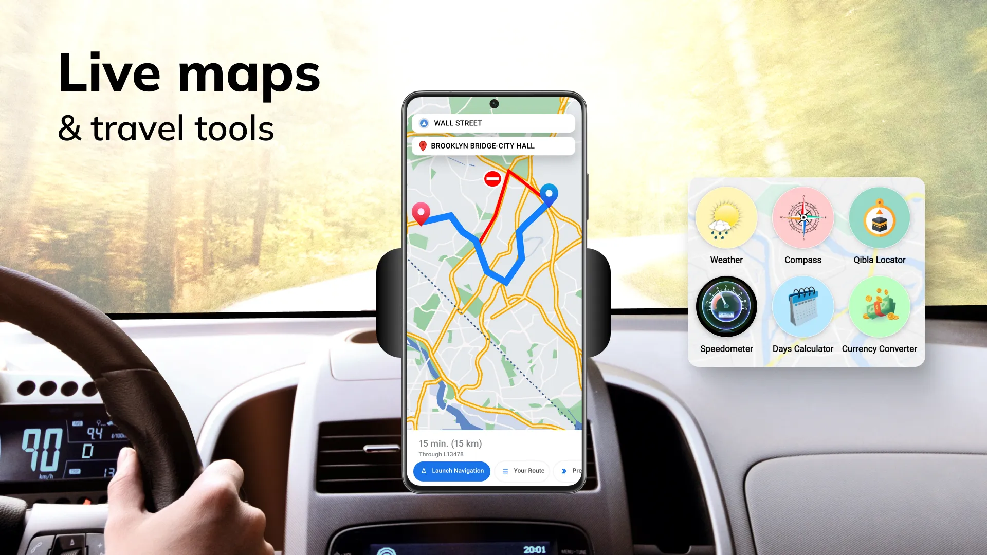 GPS Maps Voice Navigation App | Indus Appstore | Screenshot
