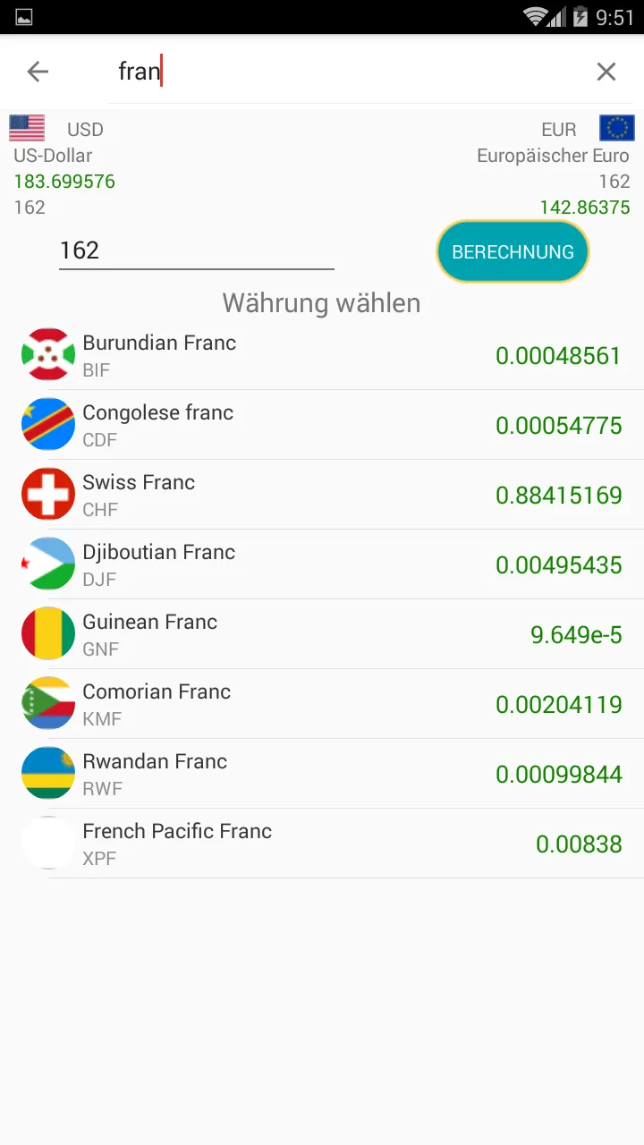 Währung & Goldpreis in Deutsch | Indus Appstore | Screenshot