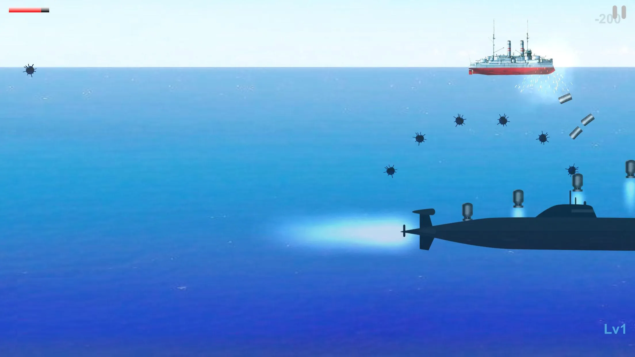 Submarine War | Indus Appstore | Screenshot