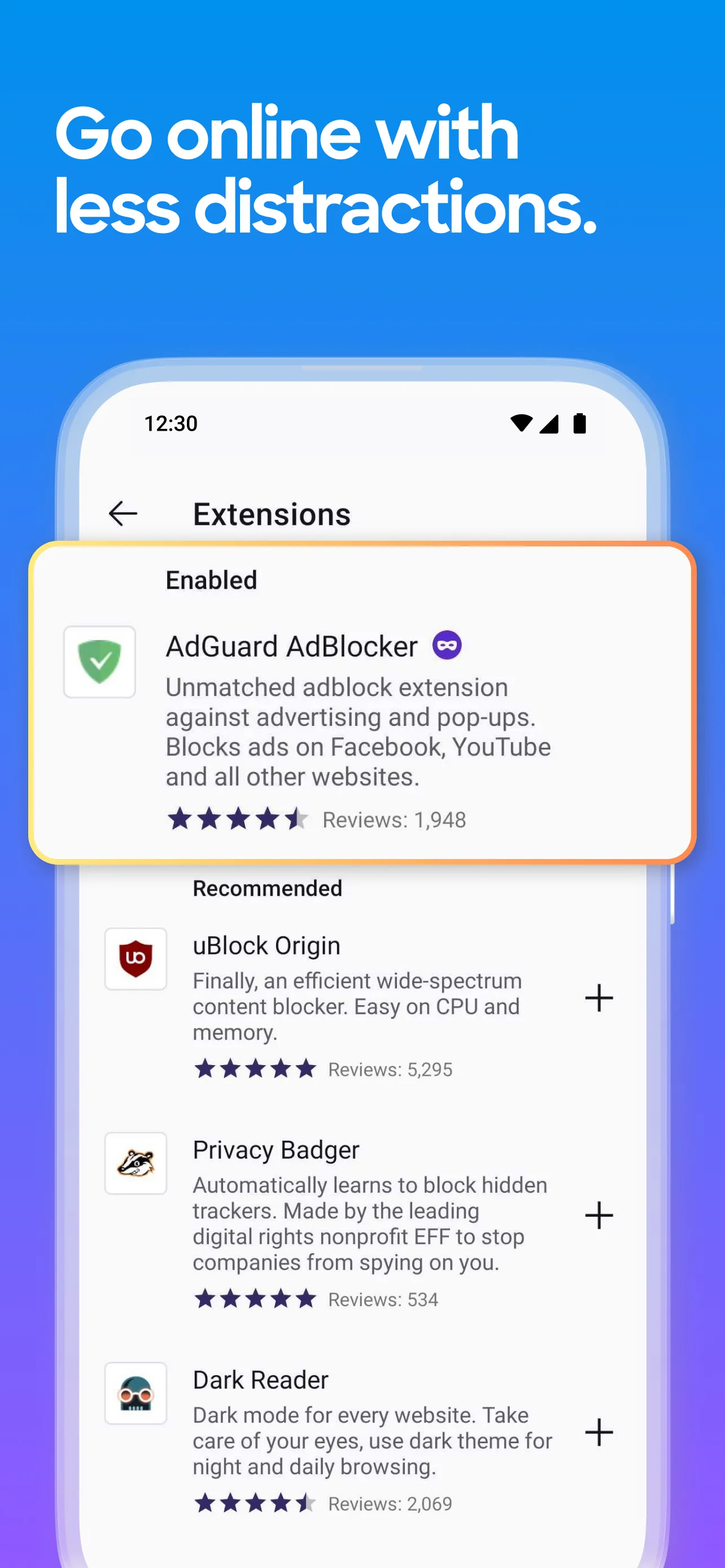 Firefox Fast & Private Browser | Indus Appstore | Screenshot