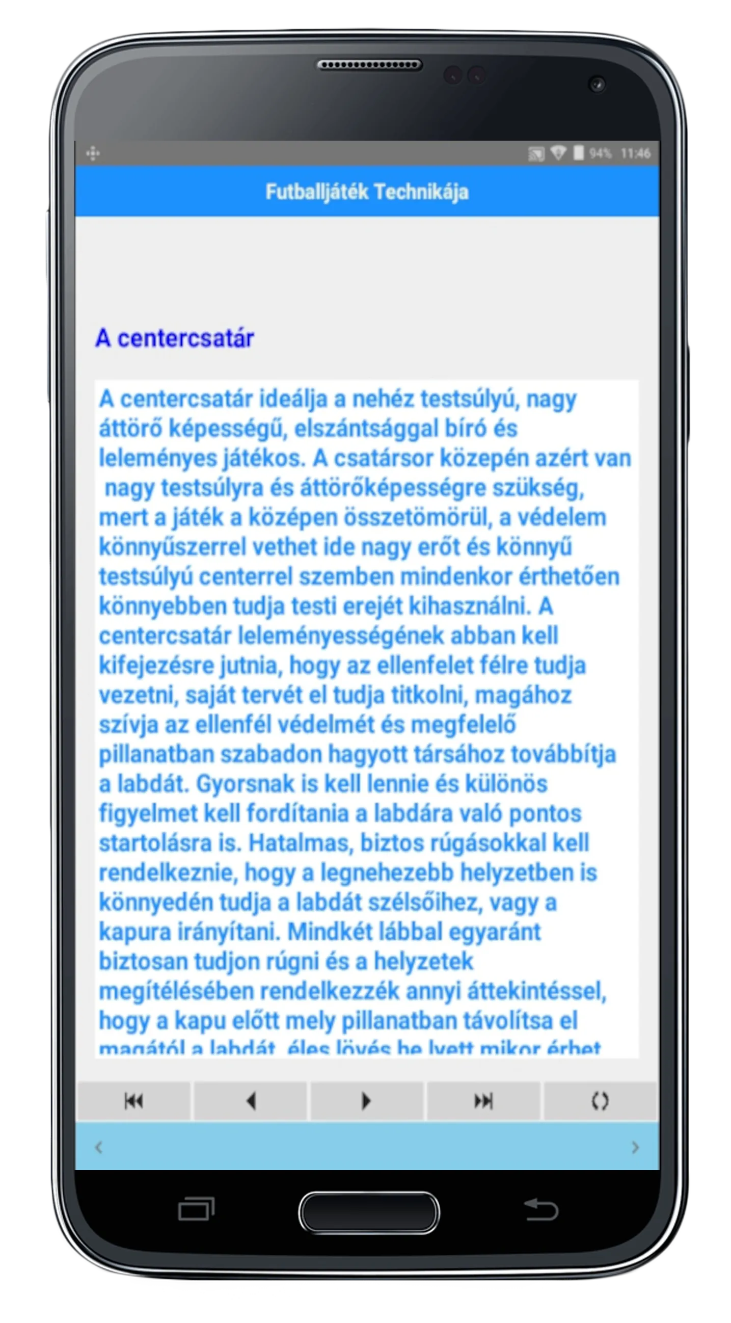 Magyar Gólkirályok | Indus Appstore | Screenshot