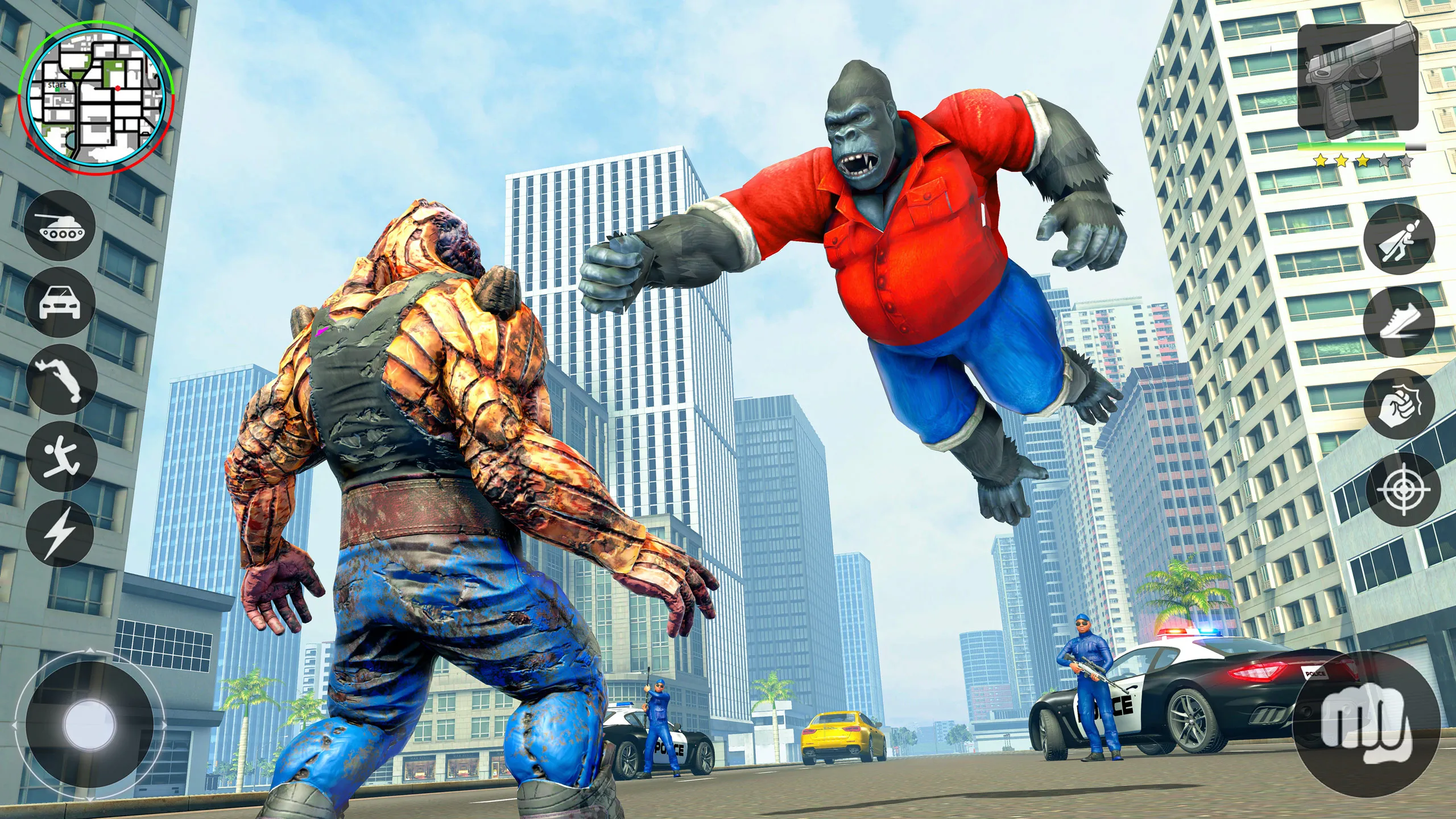 Gorilla Fighting: Hero Game | Indus Appstore | Screenshot