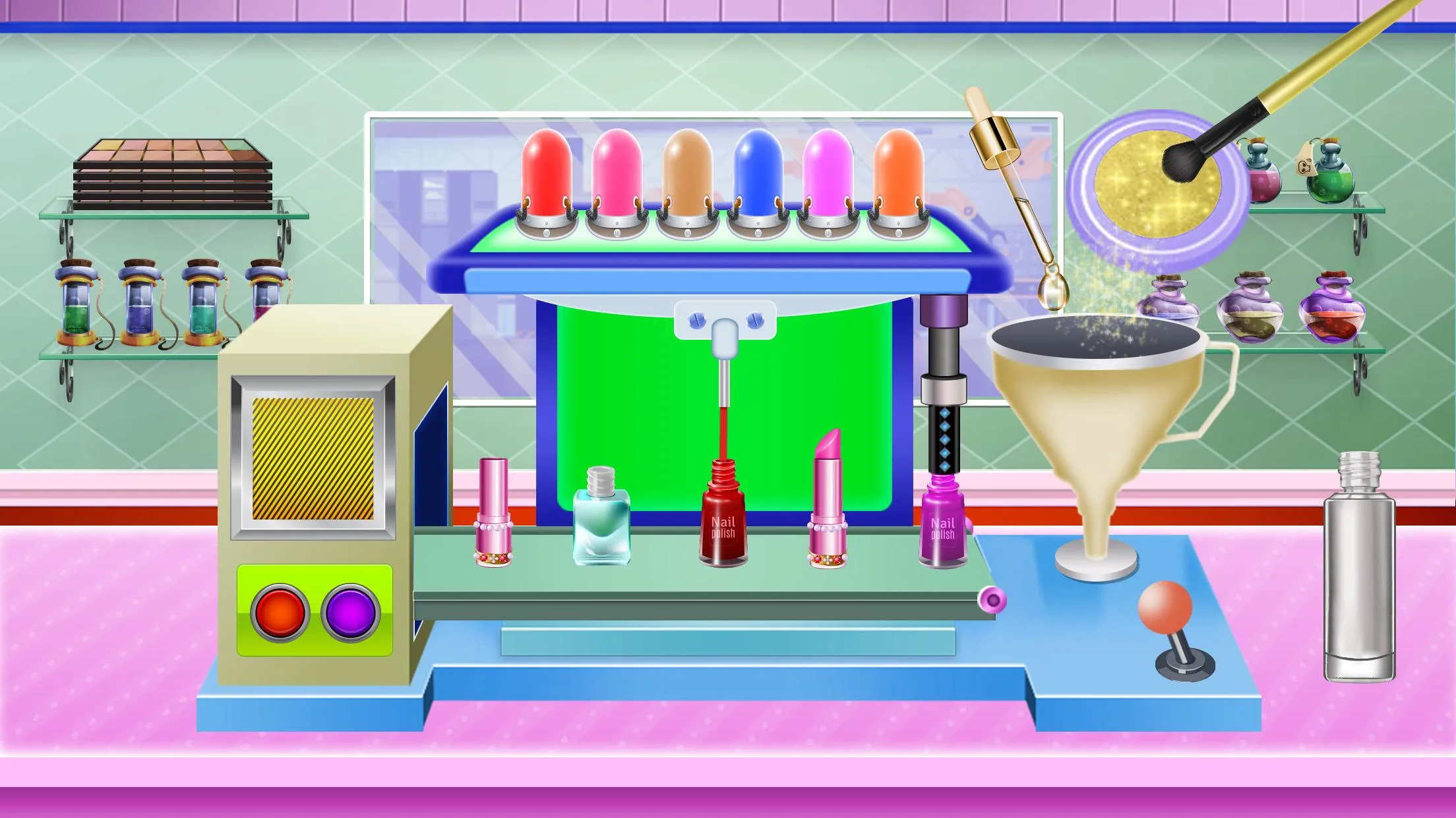 Nail Polish & Lipstick Factory | Indus Appstore | Screenshot