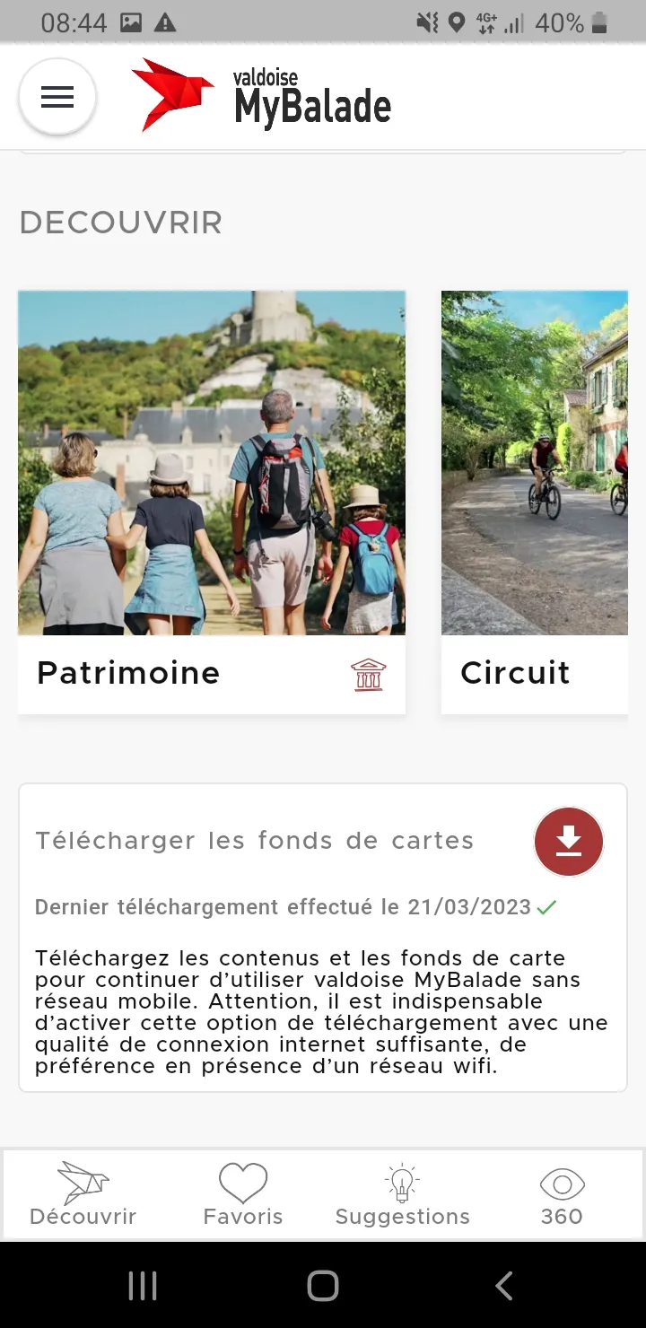 valdoise MyBalade | Indus Appstore | Screenshot