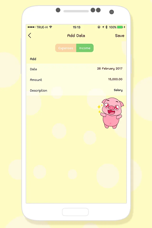 Pig keep your expenses | Indus Appstore | Screenshot