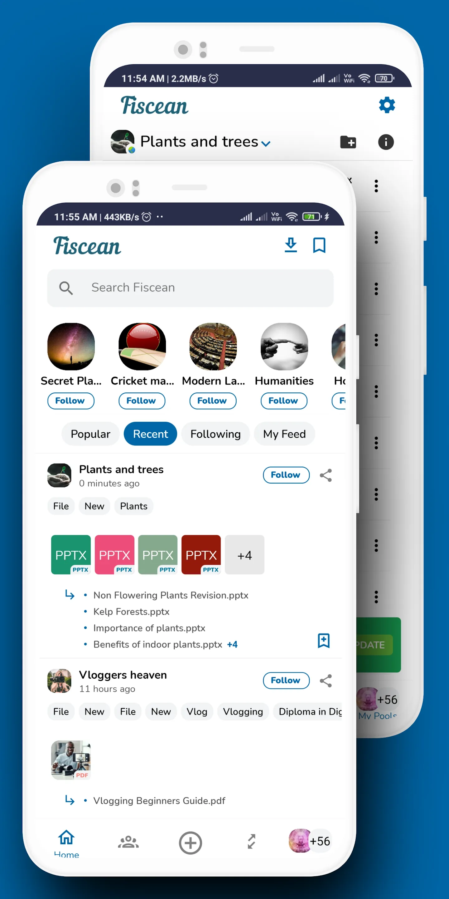 Fiscean - The Social Files App | Indus Appstore | Screenshot