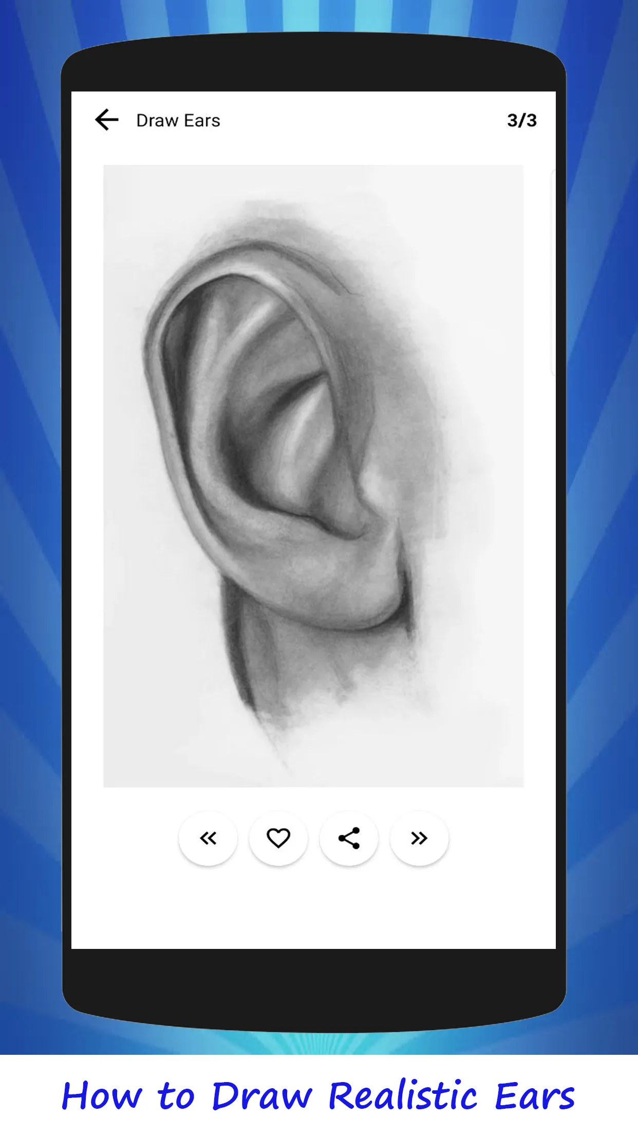 How to Draw Realistic Human | Indus Appstore | Screenshot