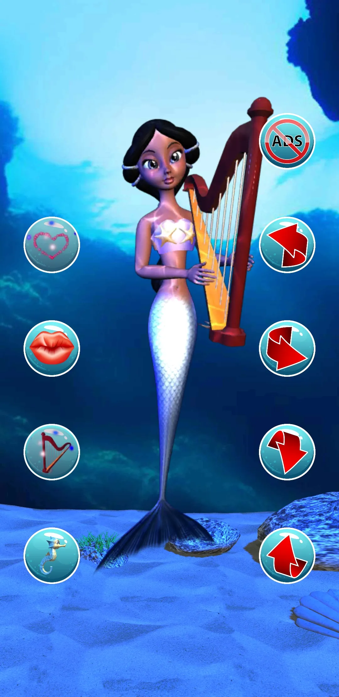 Diana The Talking Mermaid | Indus Appstore | Screenshot