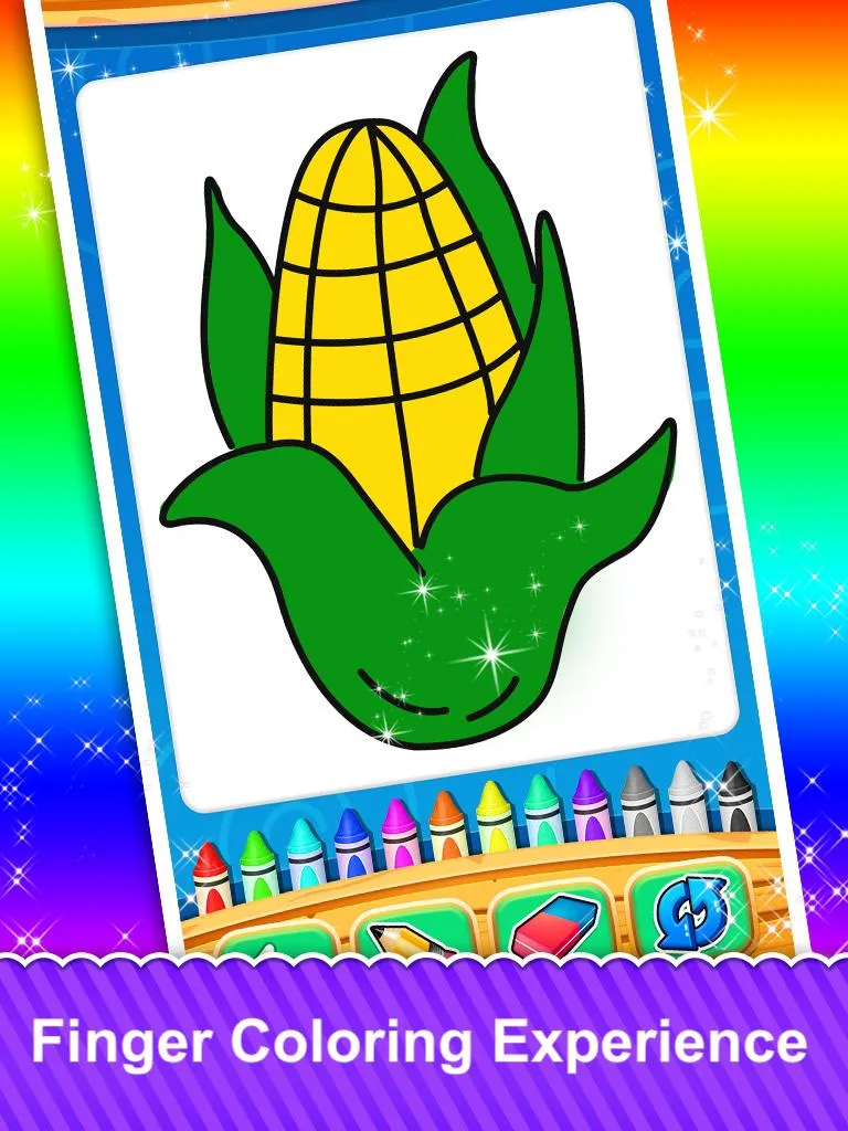 Fruits and Vegetable Coloring | Indus Appstore | Screenshot