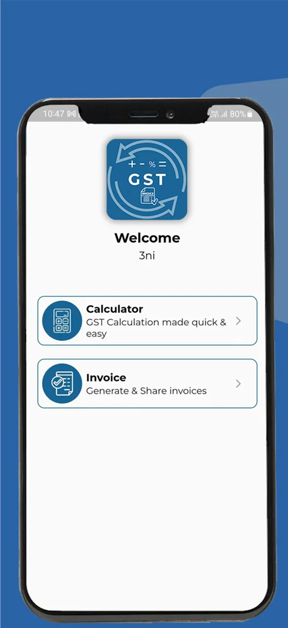 GST Invoice Generator & Calc | Indus Appstore | Screenshot