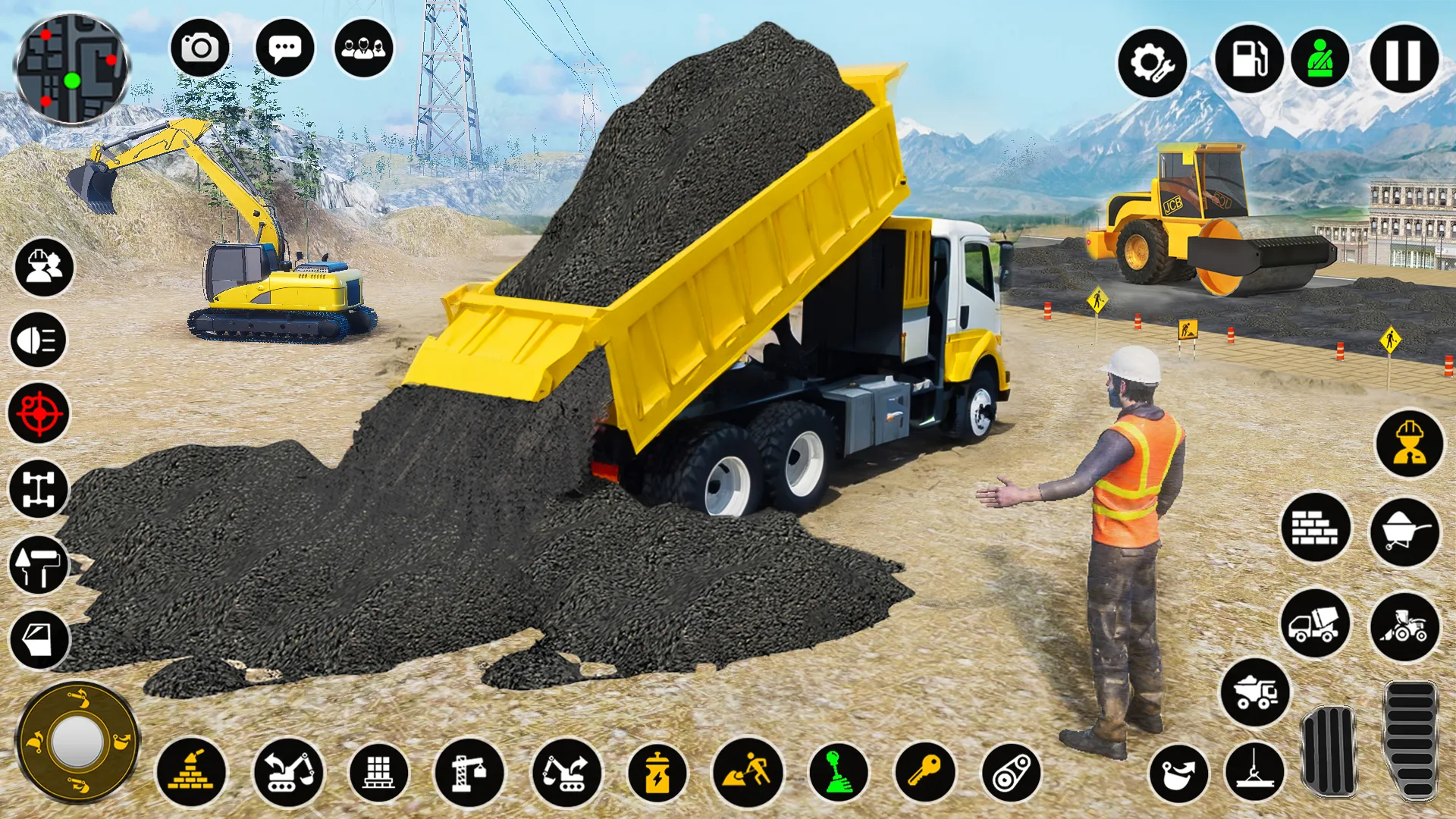 Construction Dump Truck Game | Indus Appstore | Screenshot