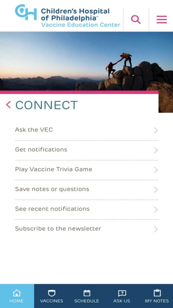 Vaccines on the Go | Indus Appstore | Screenshot