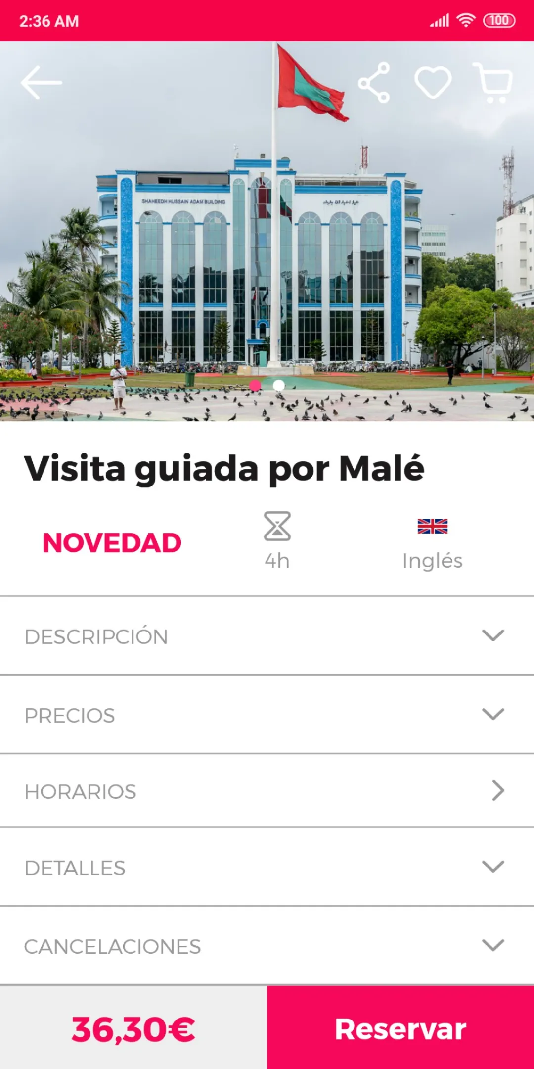 Guía de Maldivas de Civitatis | Indus Appstore | Screenshot