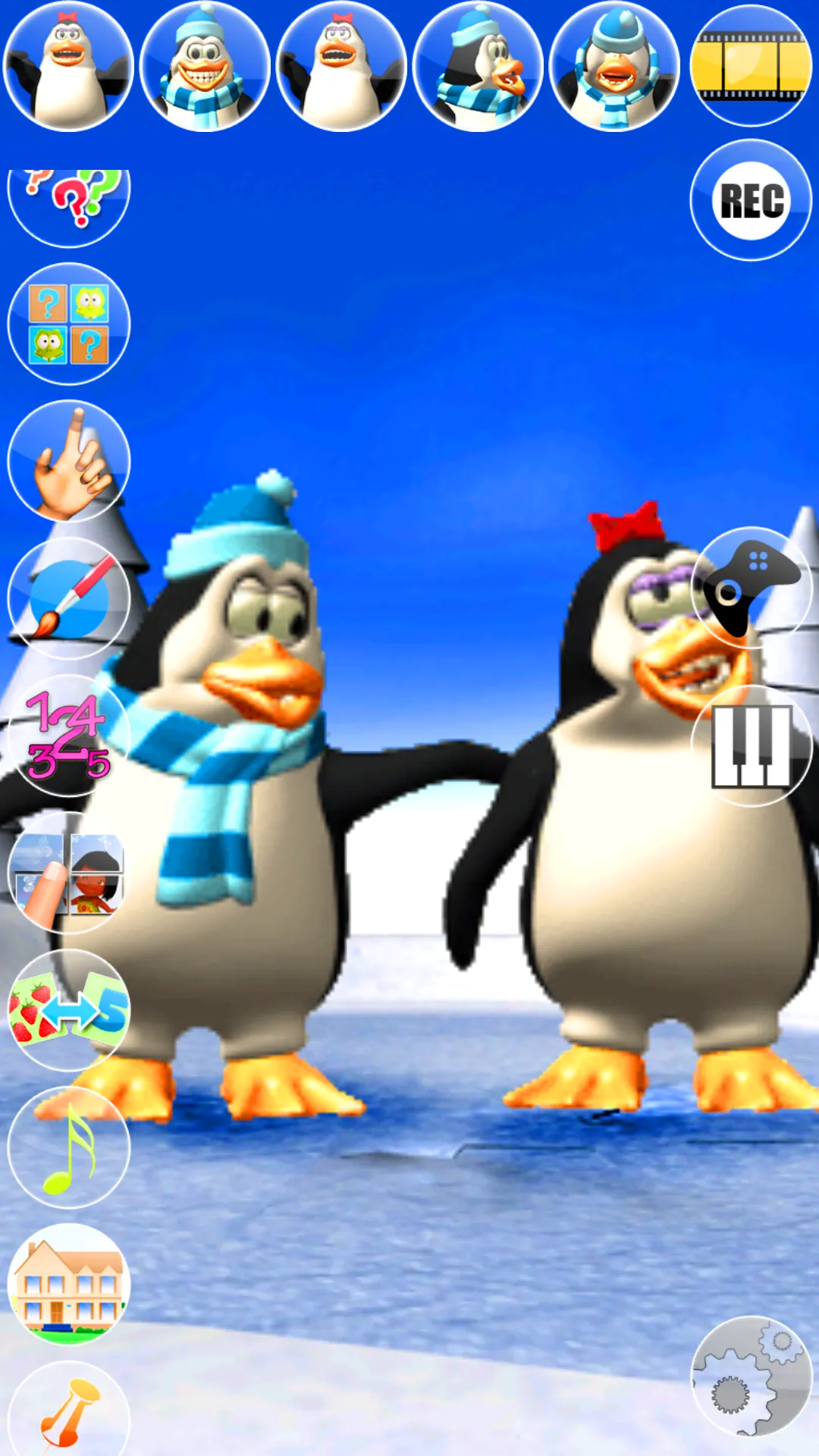 Talking Pengu & Penga Penguin  | Indus Appstore | Screenshot