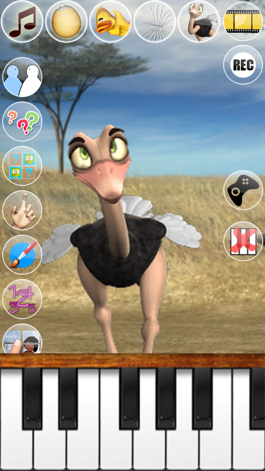 Talking Joe Ostrich | Indus Appstore | Screenshot