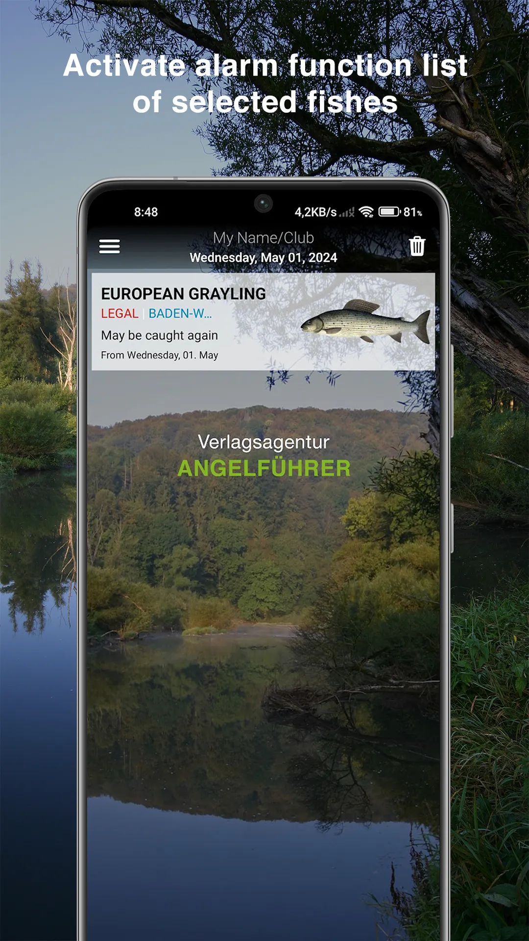 Fishguide Baden-Wurttemberg | Indus Appstore | Screenshot