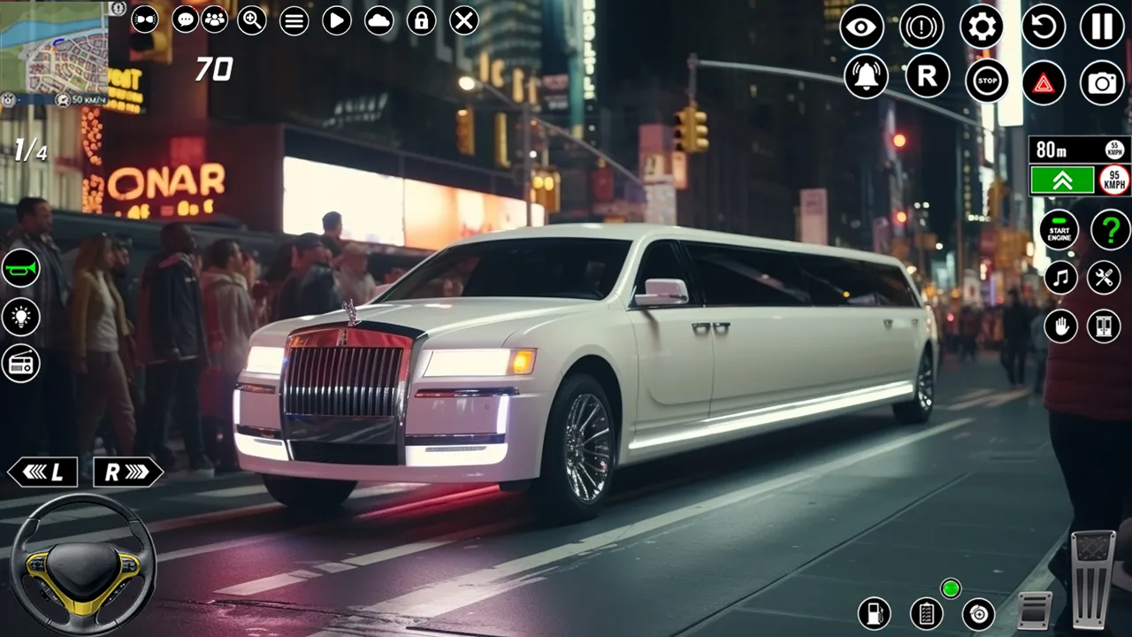 Limousine Taxi Driving Game | Indus Appstore | Screenshot