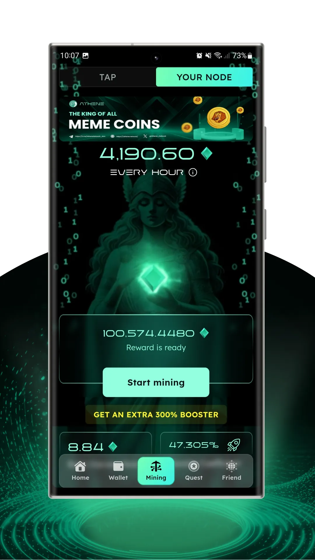 Athene Network | Indus Appstore | Screenshot