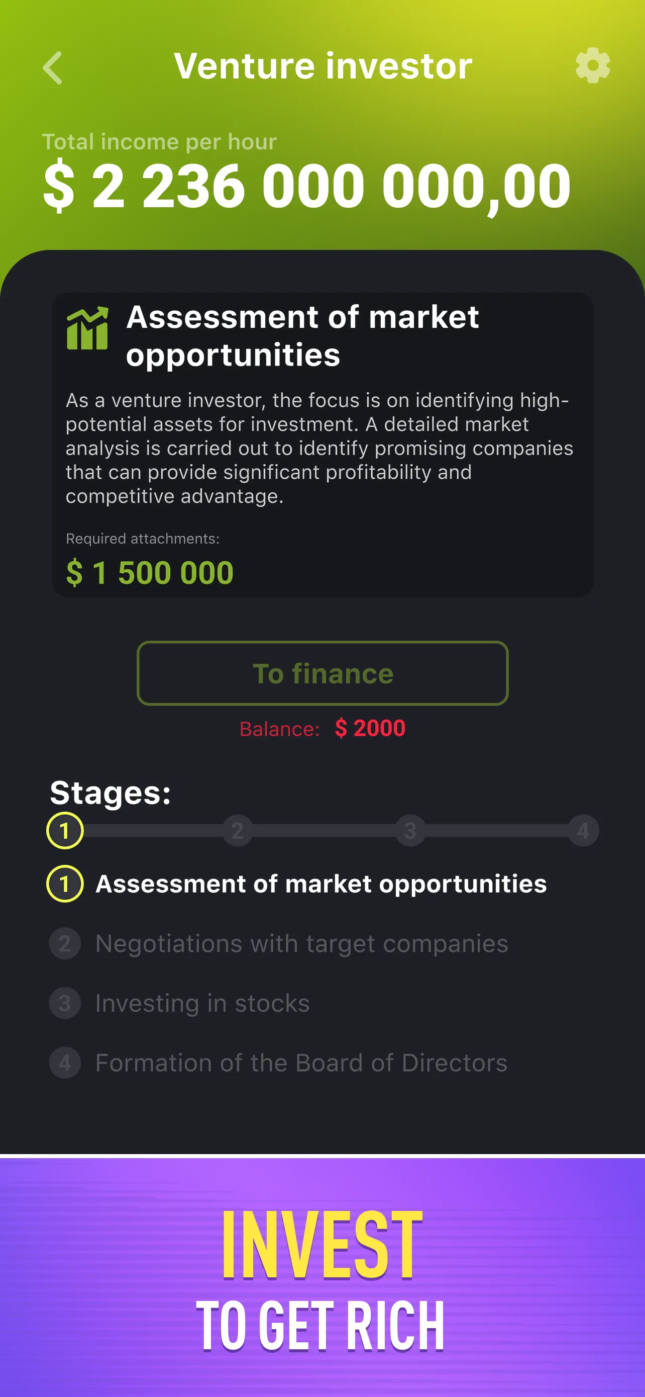 Idle Startup: Money Clicker | Indus Appstore | Screenshot