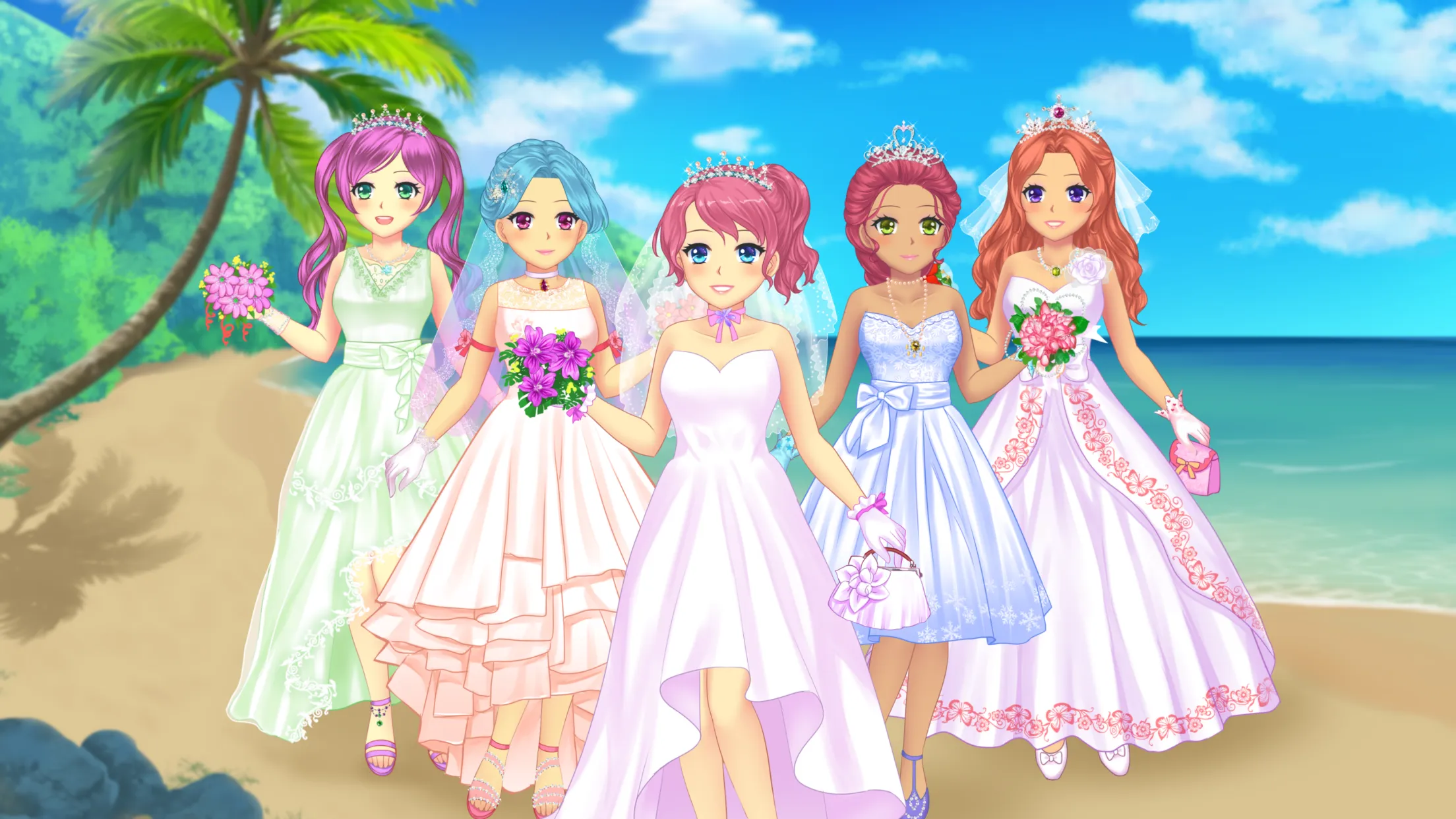 Anime Wedding Dress Up | Indus Appstore | Screenshot