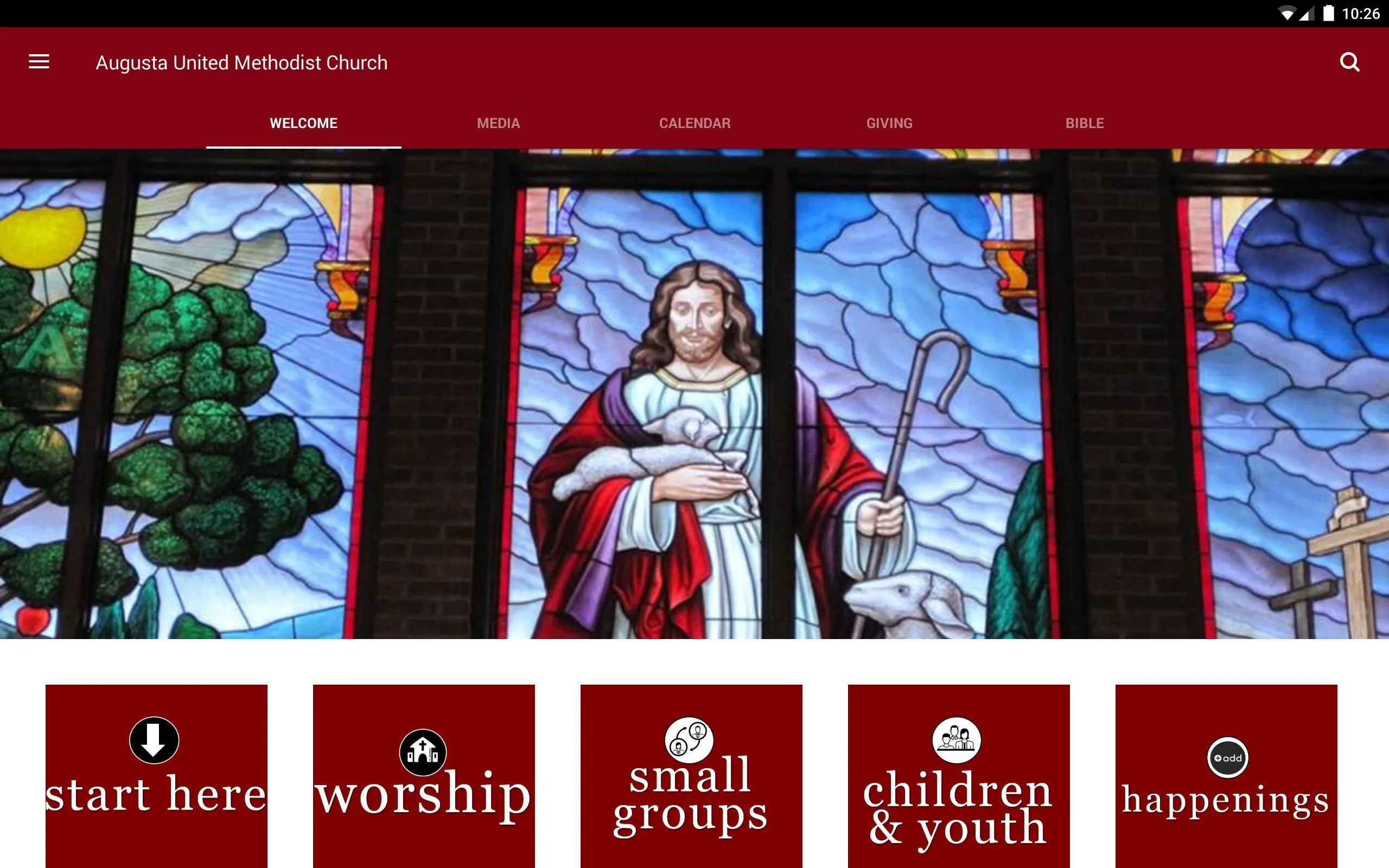 Augusta United Methodist | Indus Appstore | Screenshot