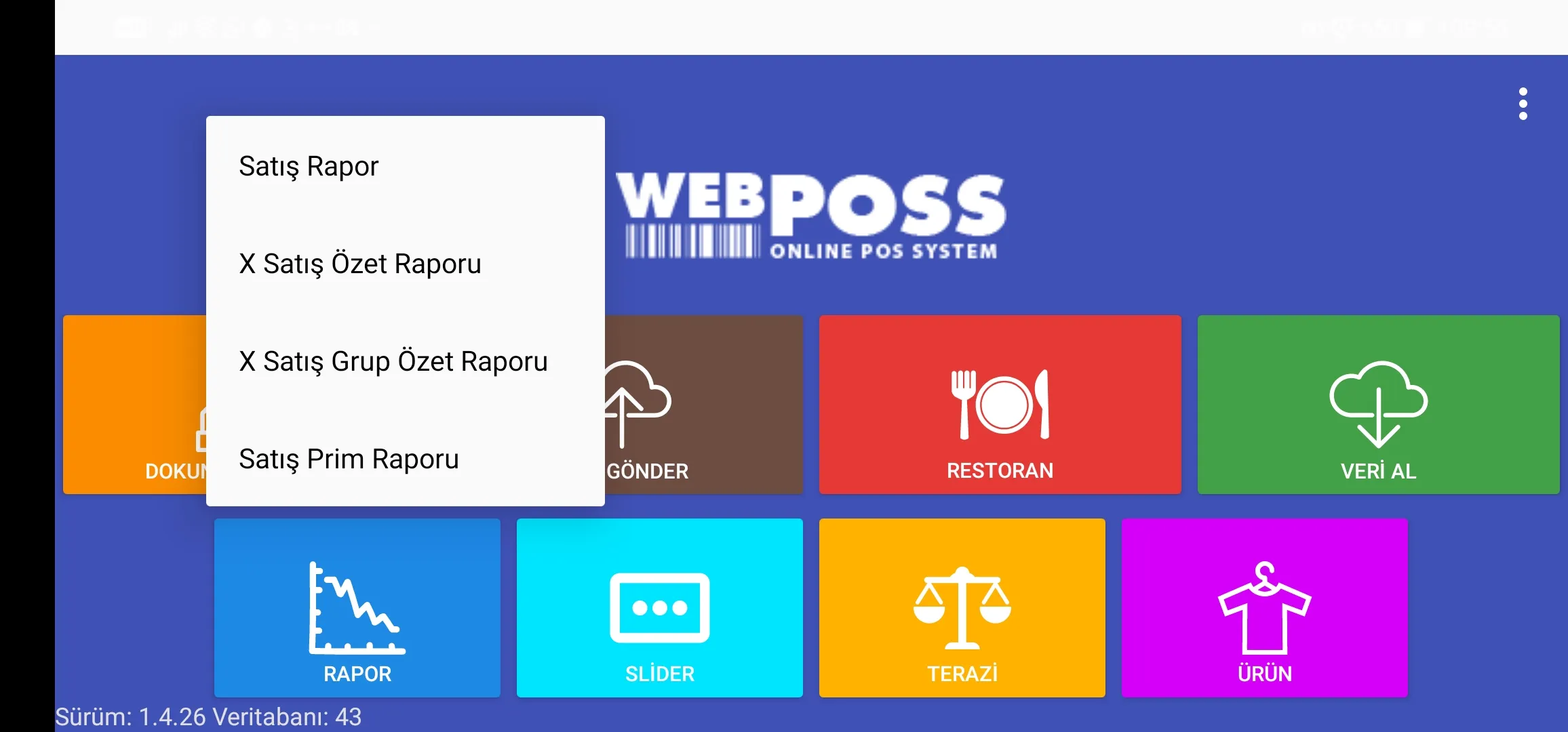 WebPoss - Yazar Kasa | Indus Appstore | Screenshot