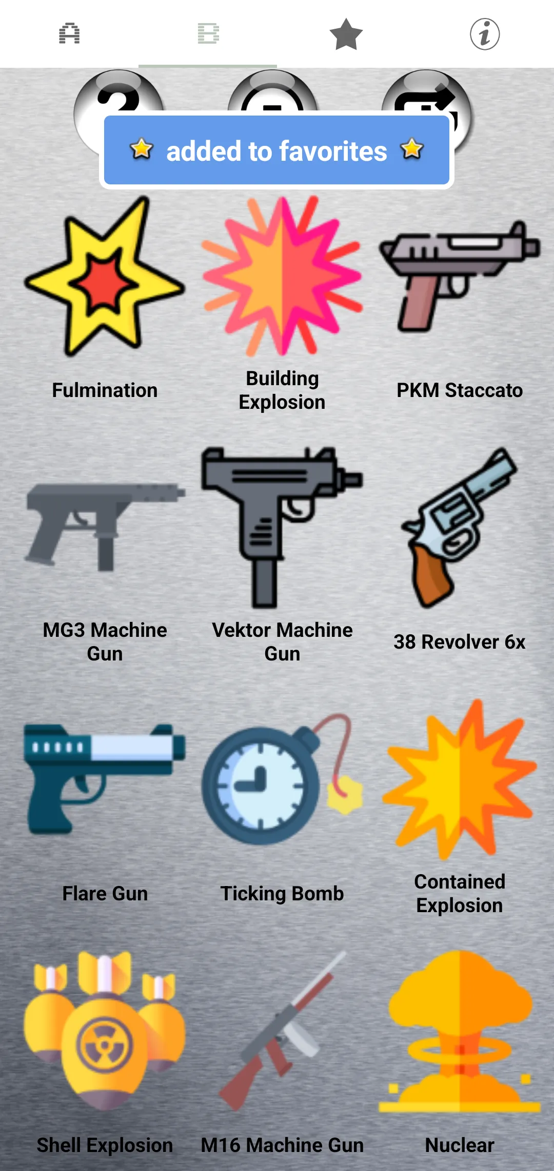 Guns and Explosions Ringtones | Indus Appstore | Screenshot