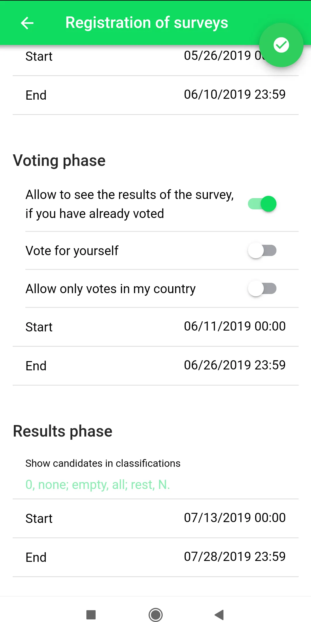 Atenea - Surveys and voting | Indus Appstore | Screenshot