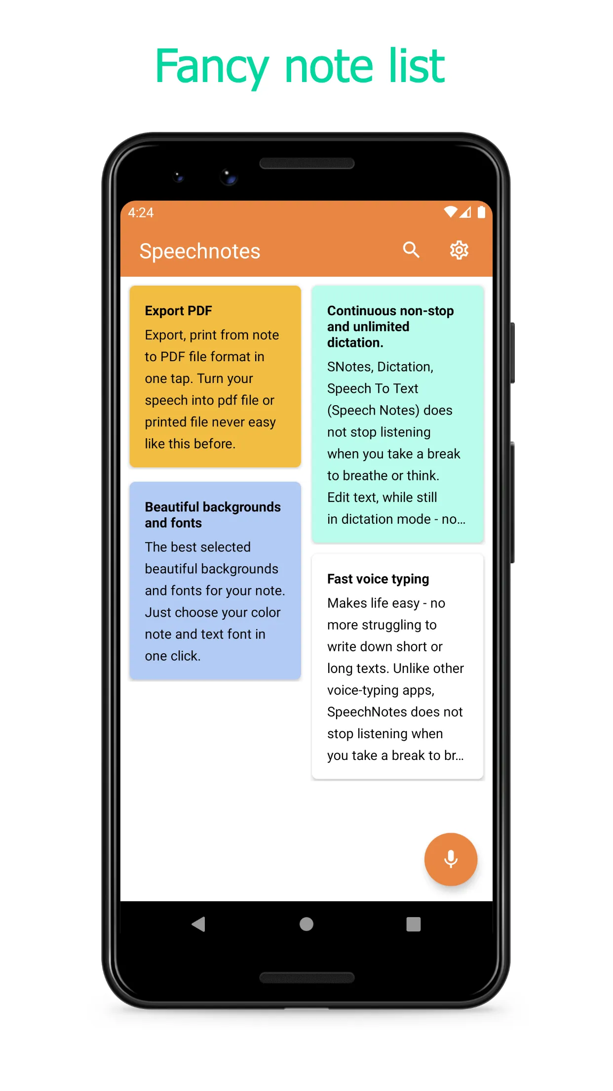 SNotes: Speech To Text | Indus Appstore | Screenshot