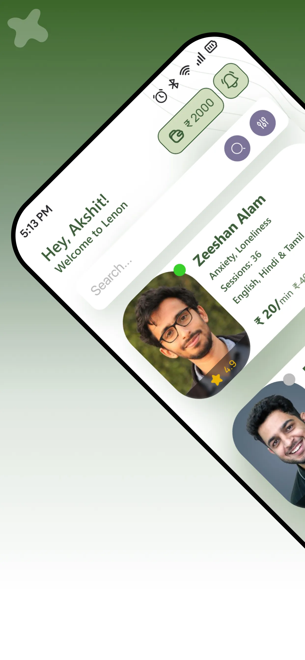 Lenon: Emotional Wellness | Indus Appstore | Screenshot