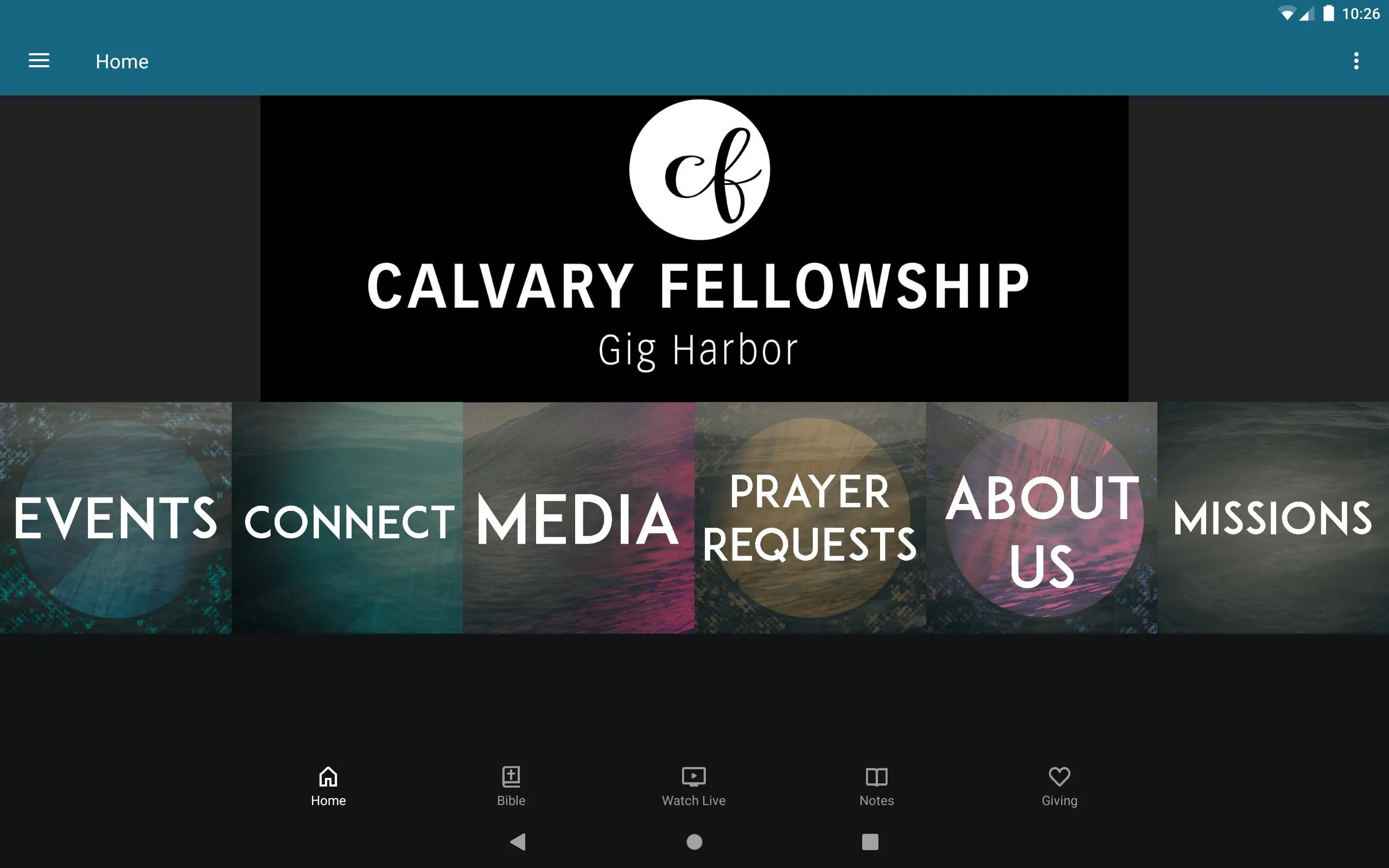 Calvary Fellowship Gig Harbor | Indus Appstore | Screenshot