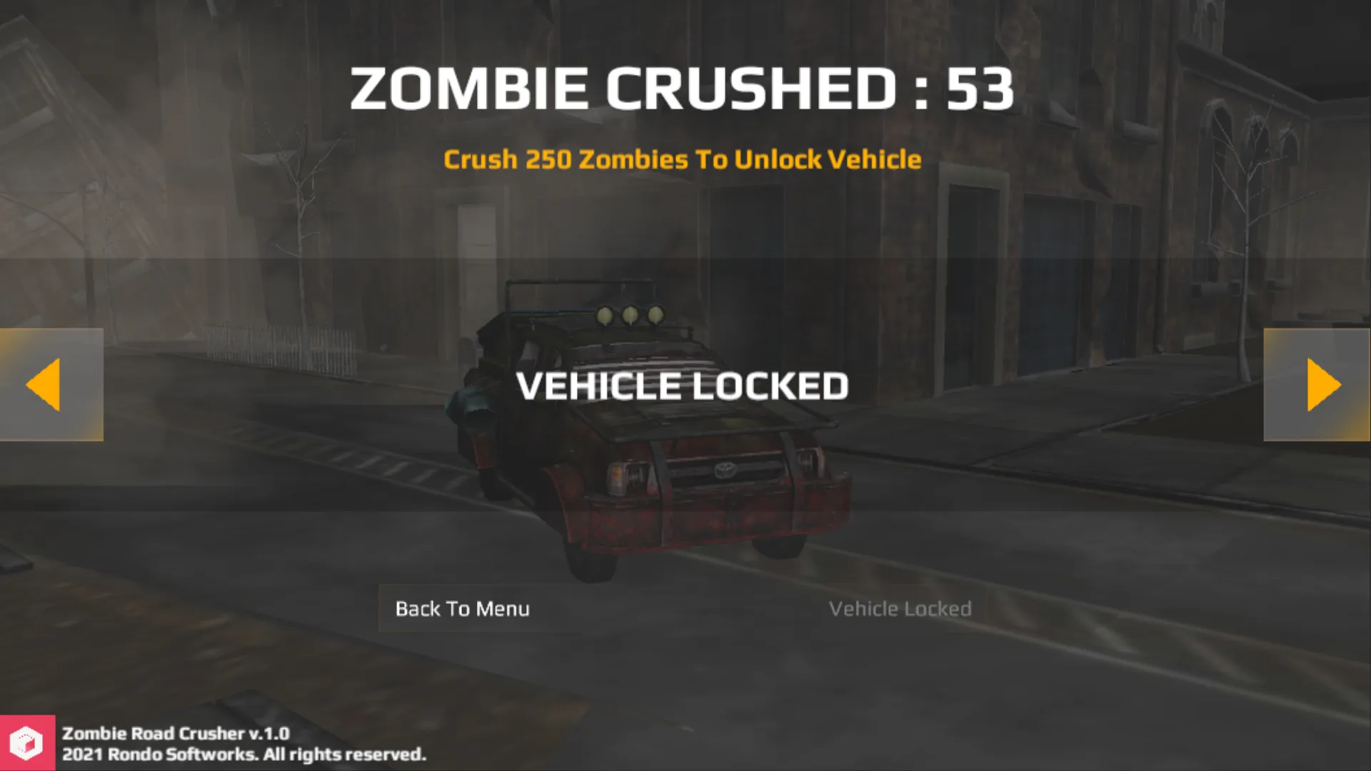 Zombie Road Crusher 3D | Indus Appstore | Screenshot