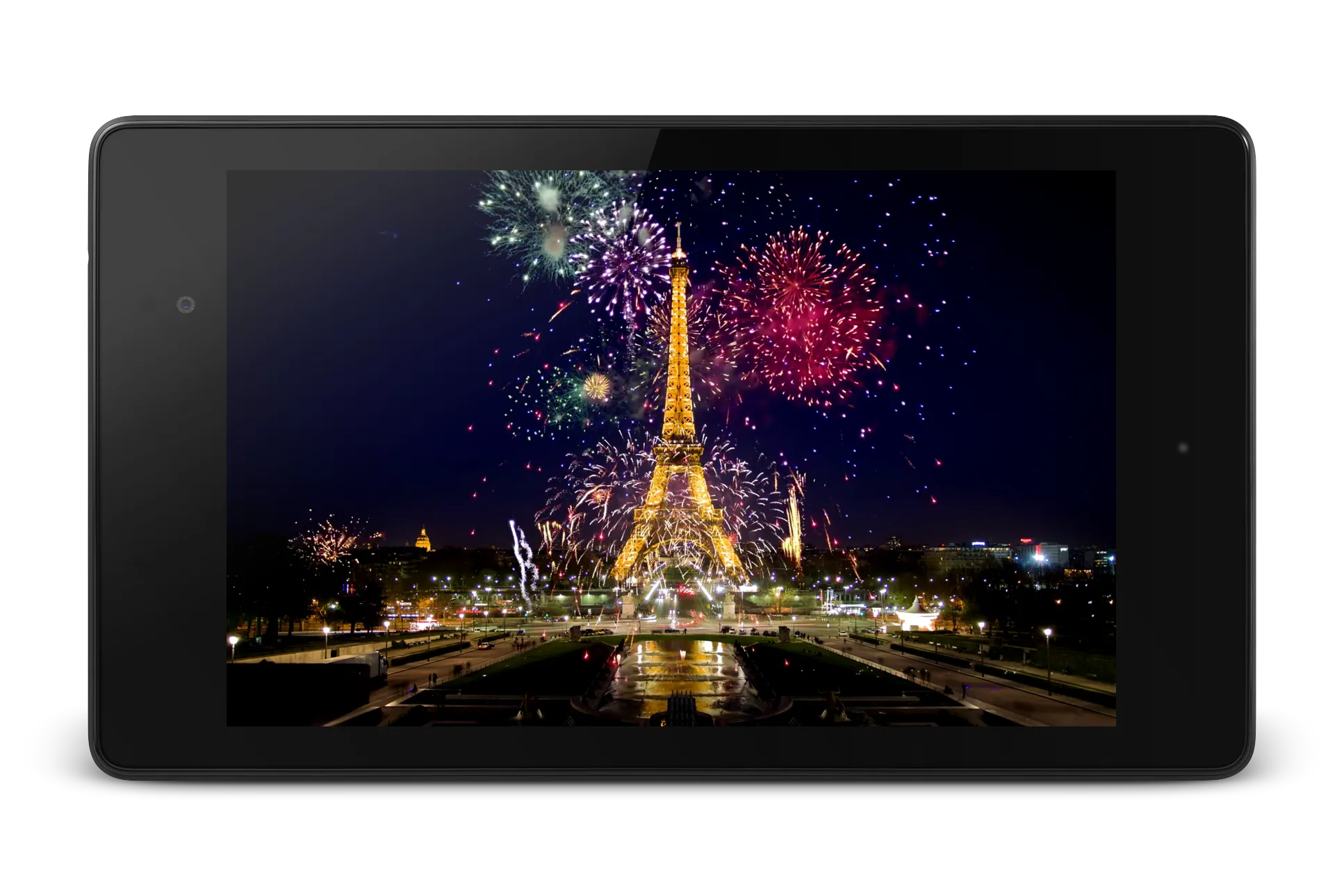 Fireworks in Paris Video Wall | Indus Appstore | Screenshot