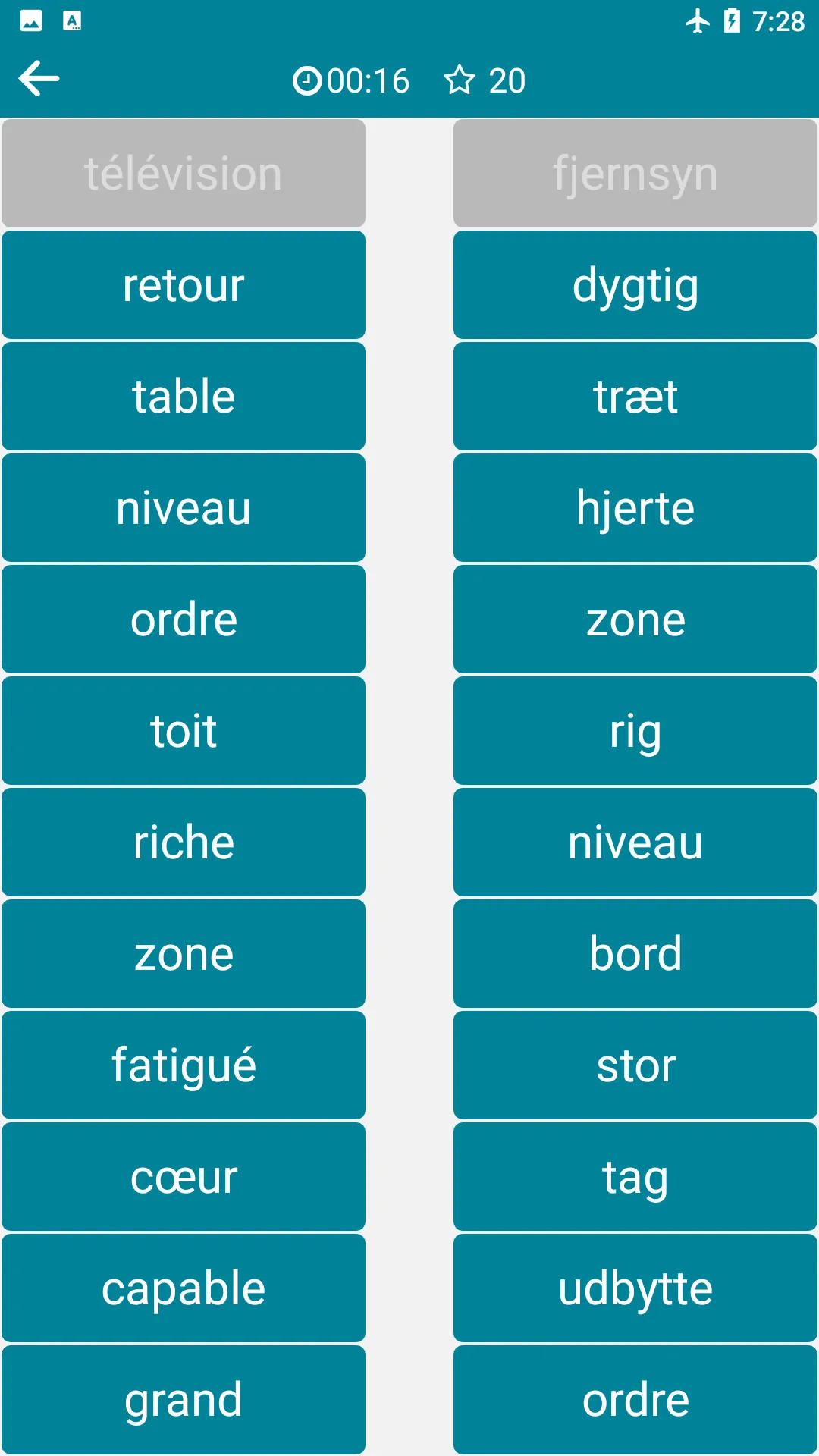 French - Danish | Indus Appstore | Screenshot