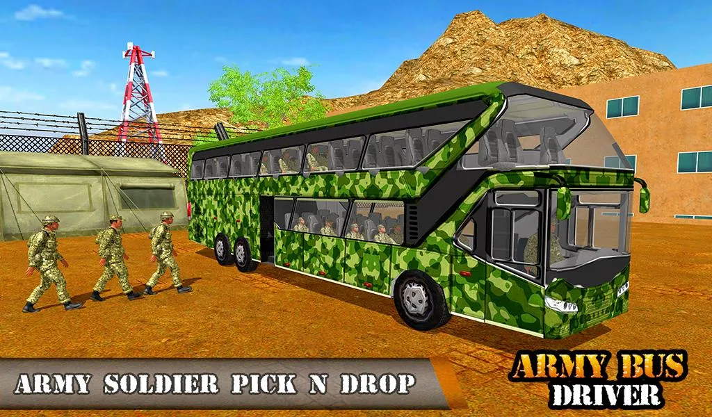 Army Bus Transporter Coach Fun | Indus Appstore | Screenshot