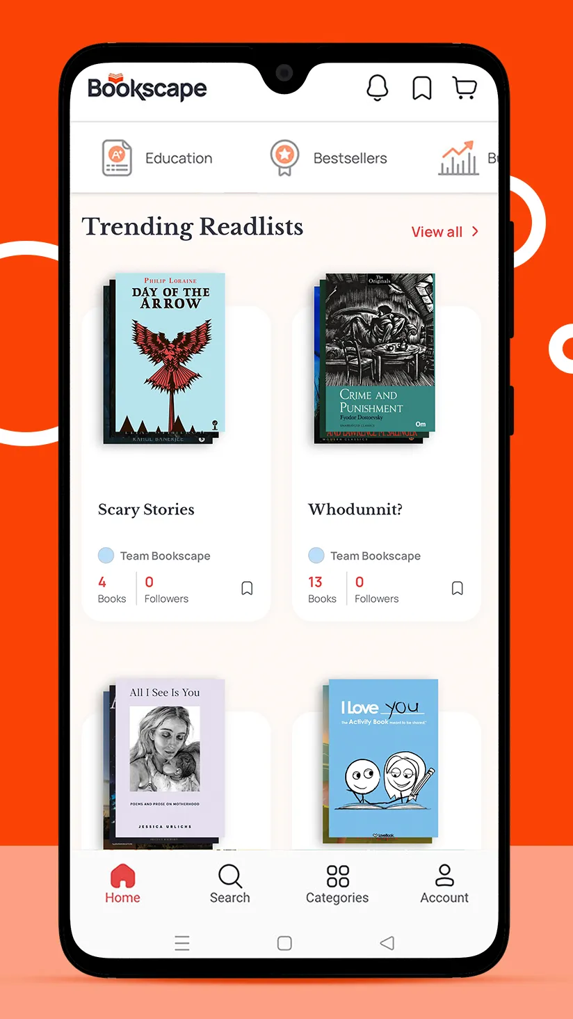 Bookscape: Online Bookstore | Indus Appstore | Screenshot