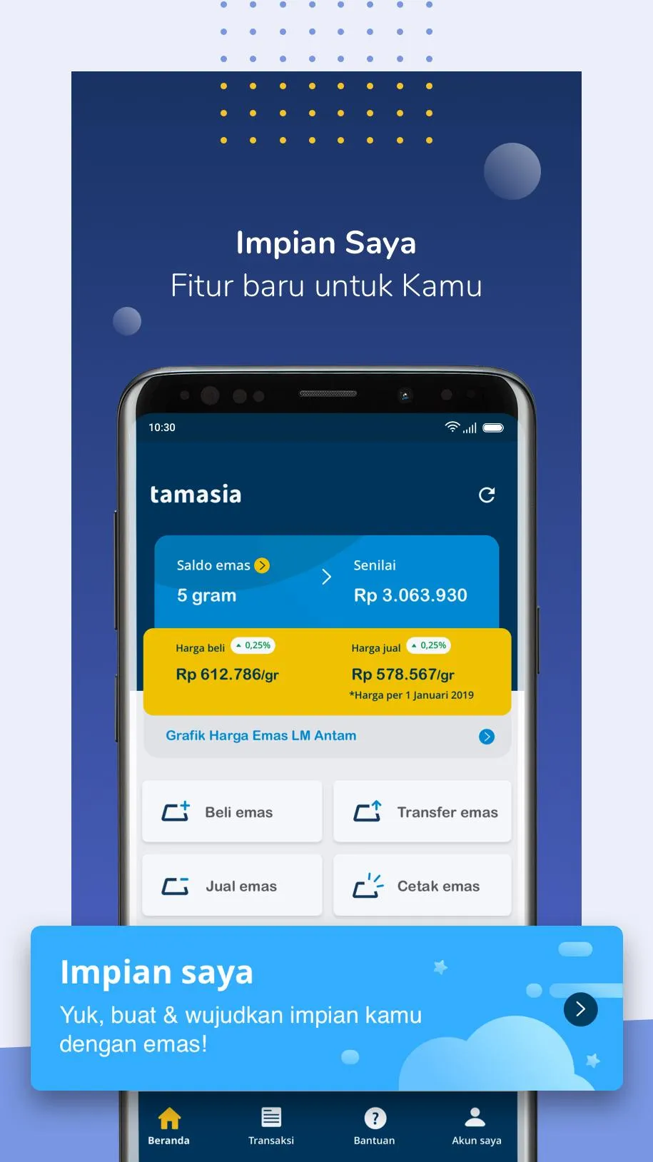 Tamasia - Beli Emas Suka-suka | Indus Appstore | Screenshot