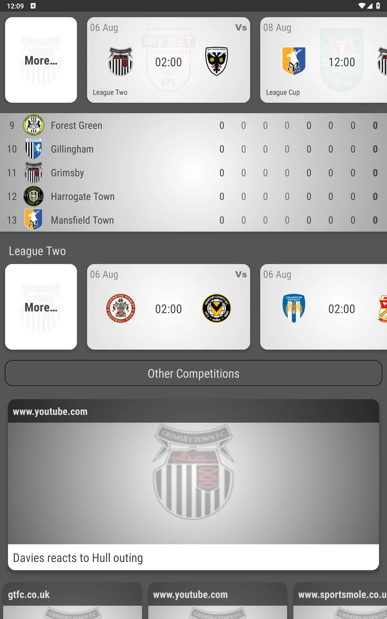 Grimsby Town Fan App | Indus Appstore | Screenshot