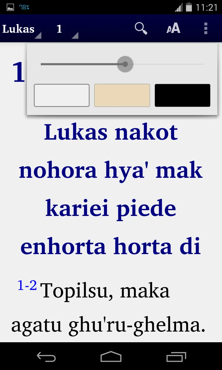 Alkitab Luang | Indus Appstore | Screenshot