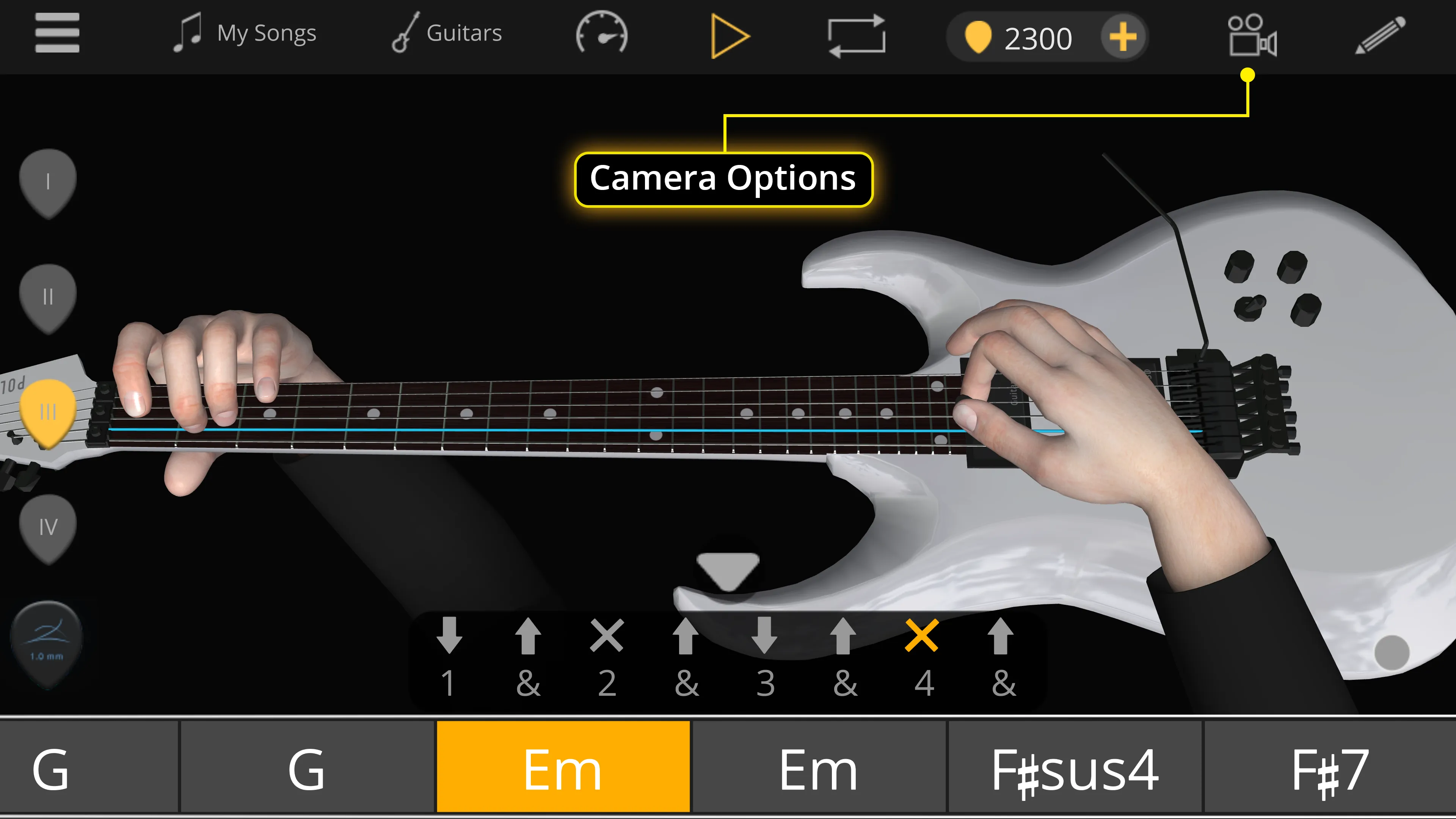 Guitar 3D - Basic Chords | Indus Appstore | Screenshot