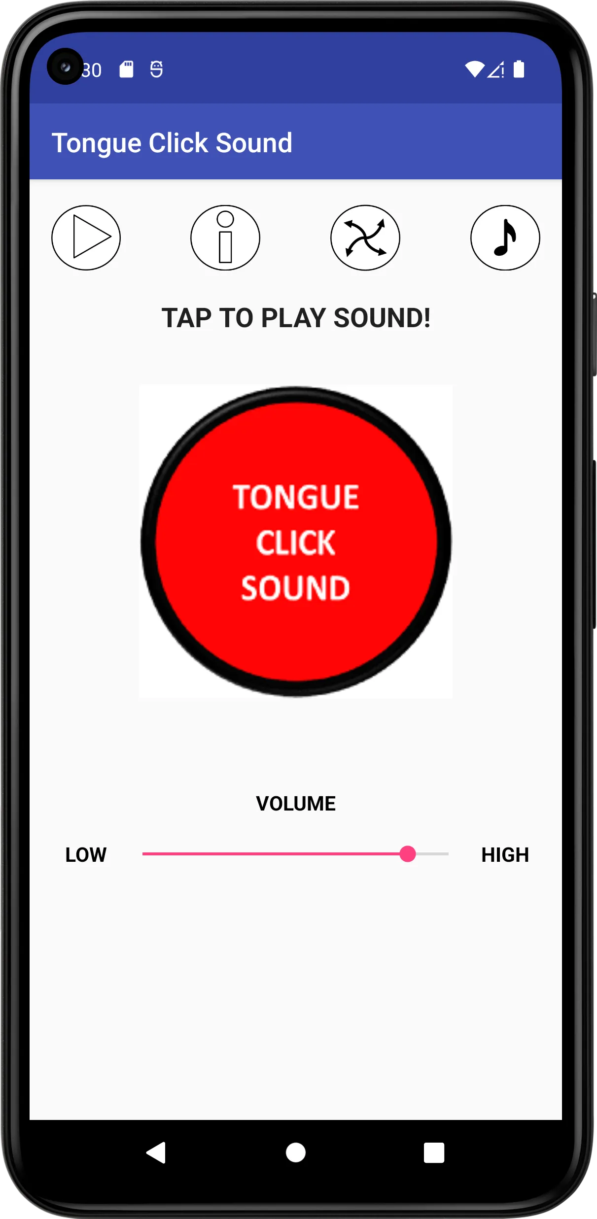 Tongue Click Sound | Indus Appstore | Screenshot