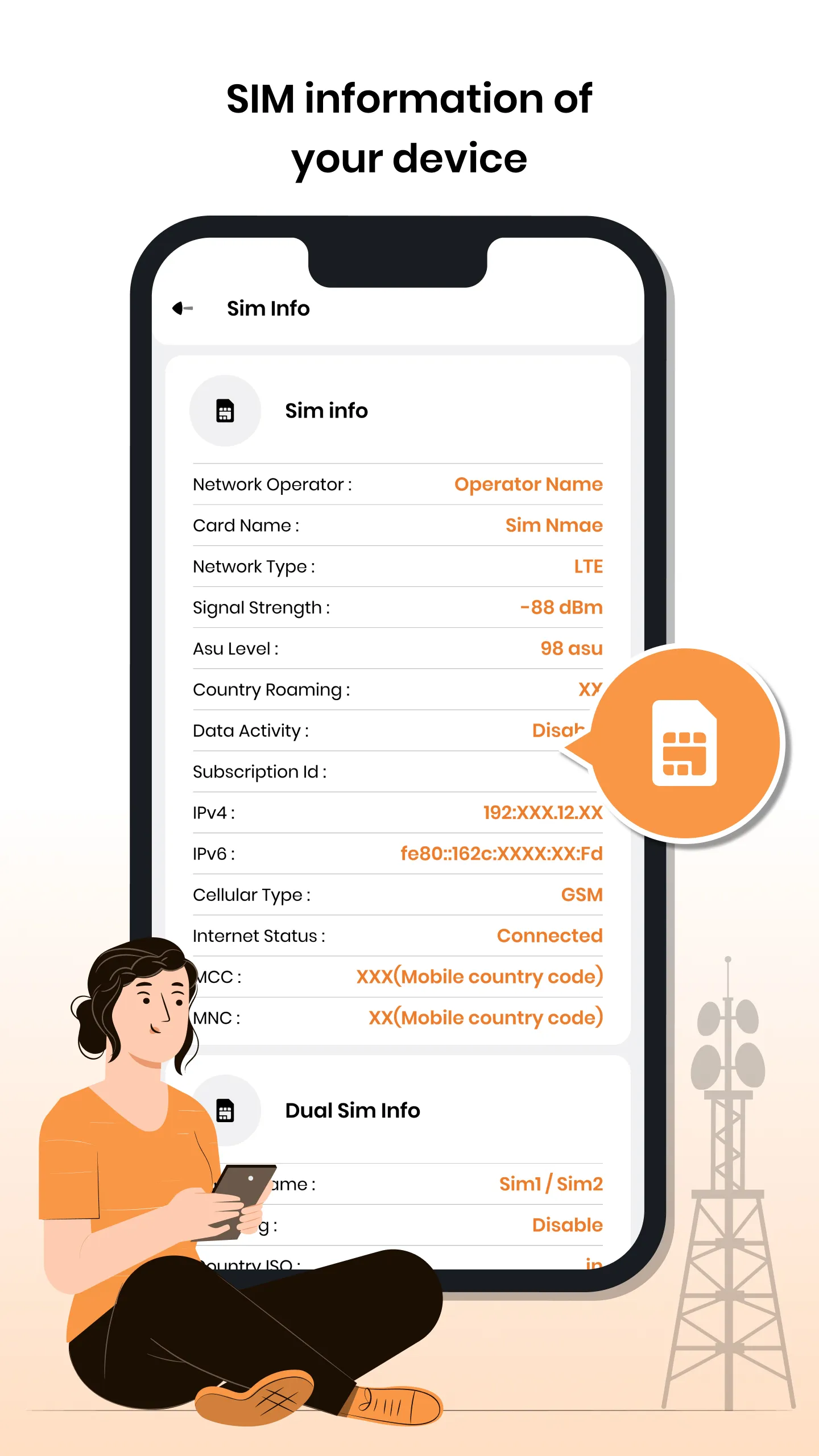 Network Wi-Fi Info & SIM Tools | Indus Appstore | Screenshot