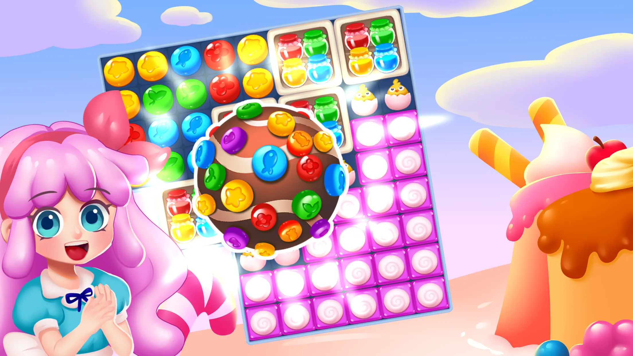 Candy Sweet Legends-Smash Day | Indus Appstore | Screenshot