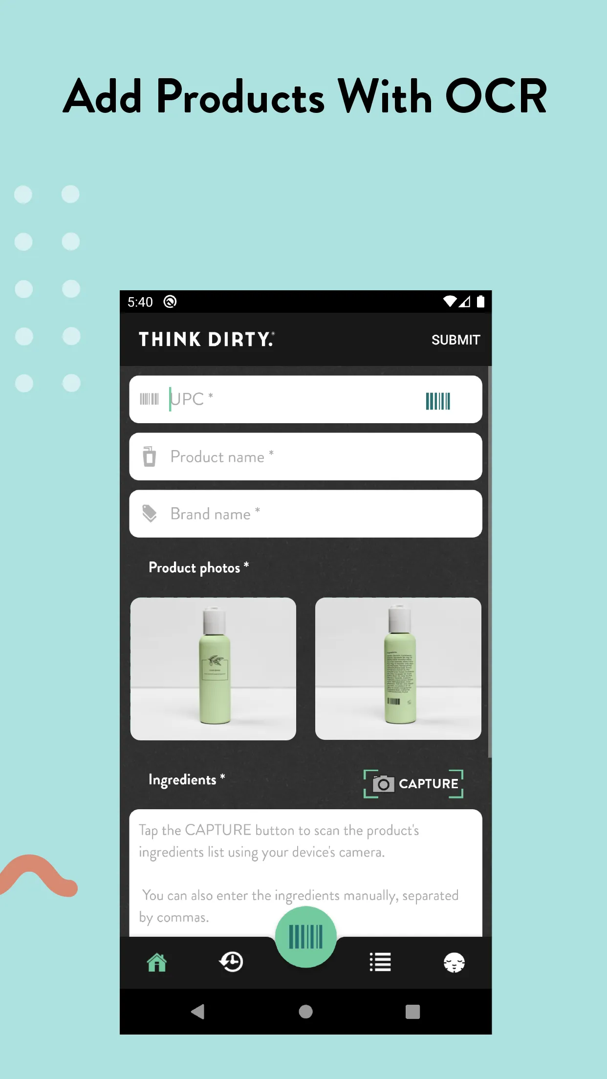 Think Dirty | Indus Appstore | Screenshot