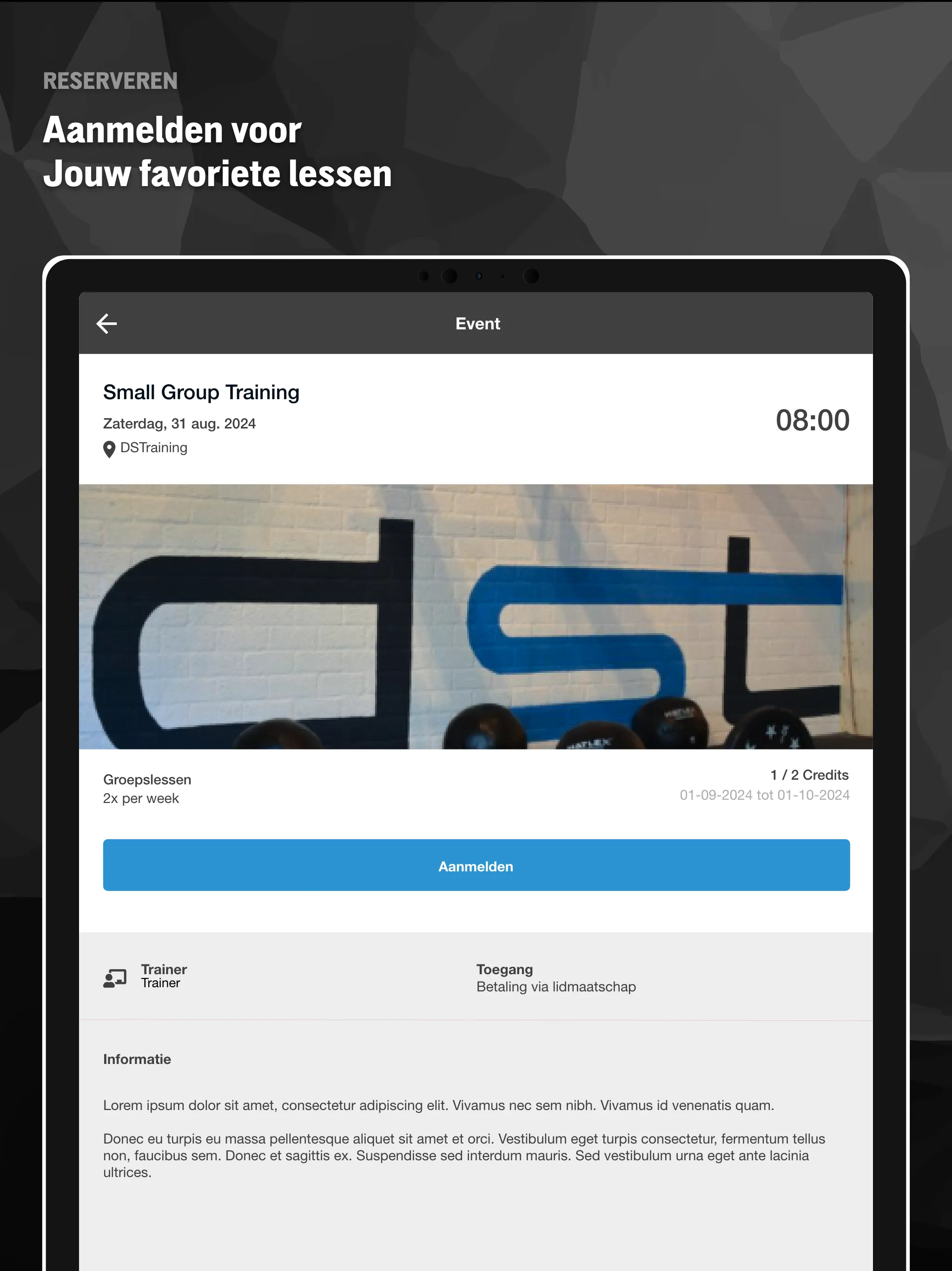 DSTraining | Indus Appstore | Screenshot