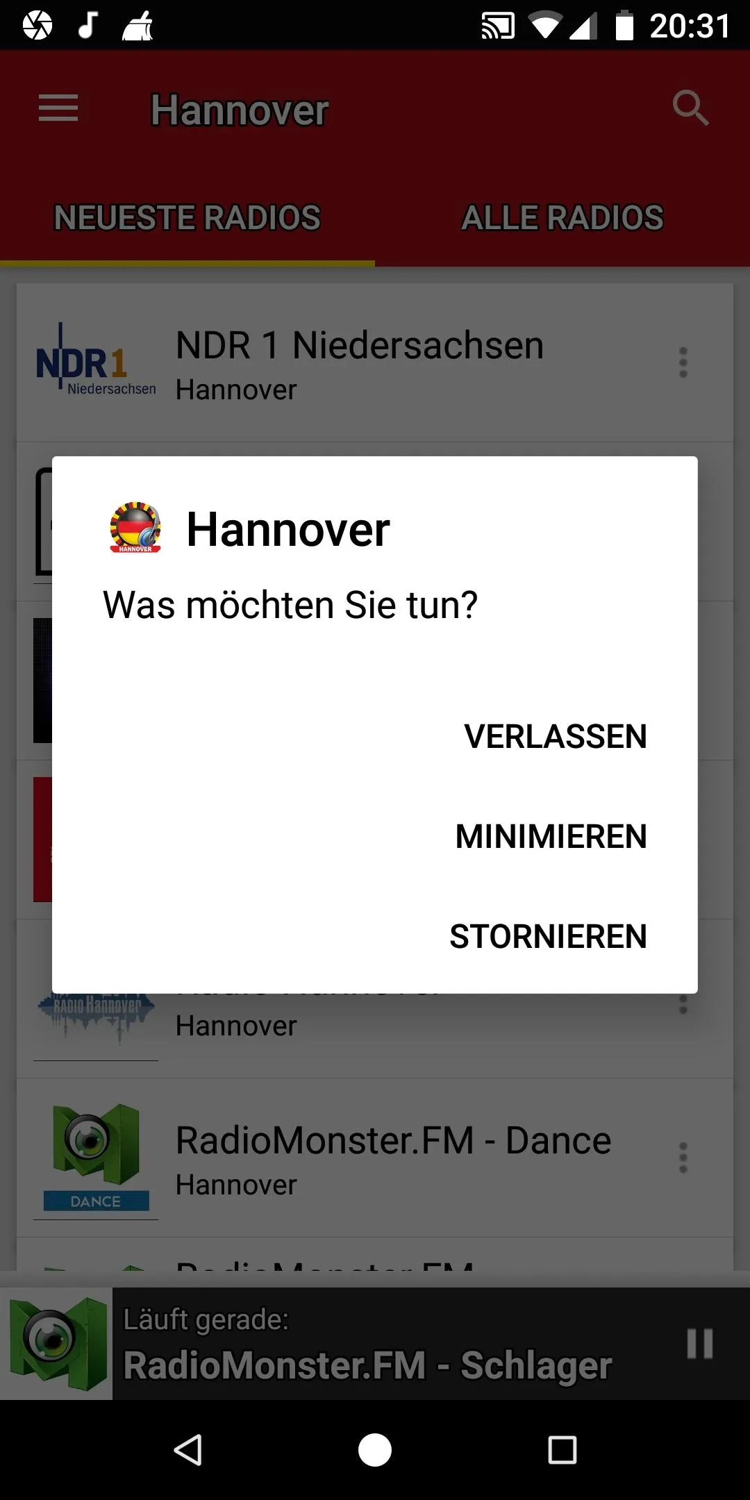 Radiosender aus Hannover | Indus Appstore | Screenshot