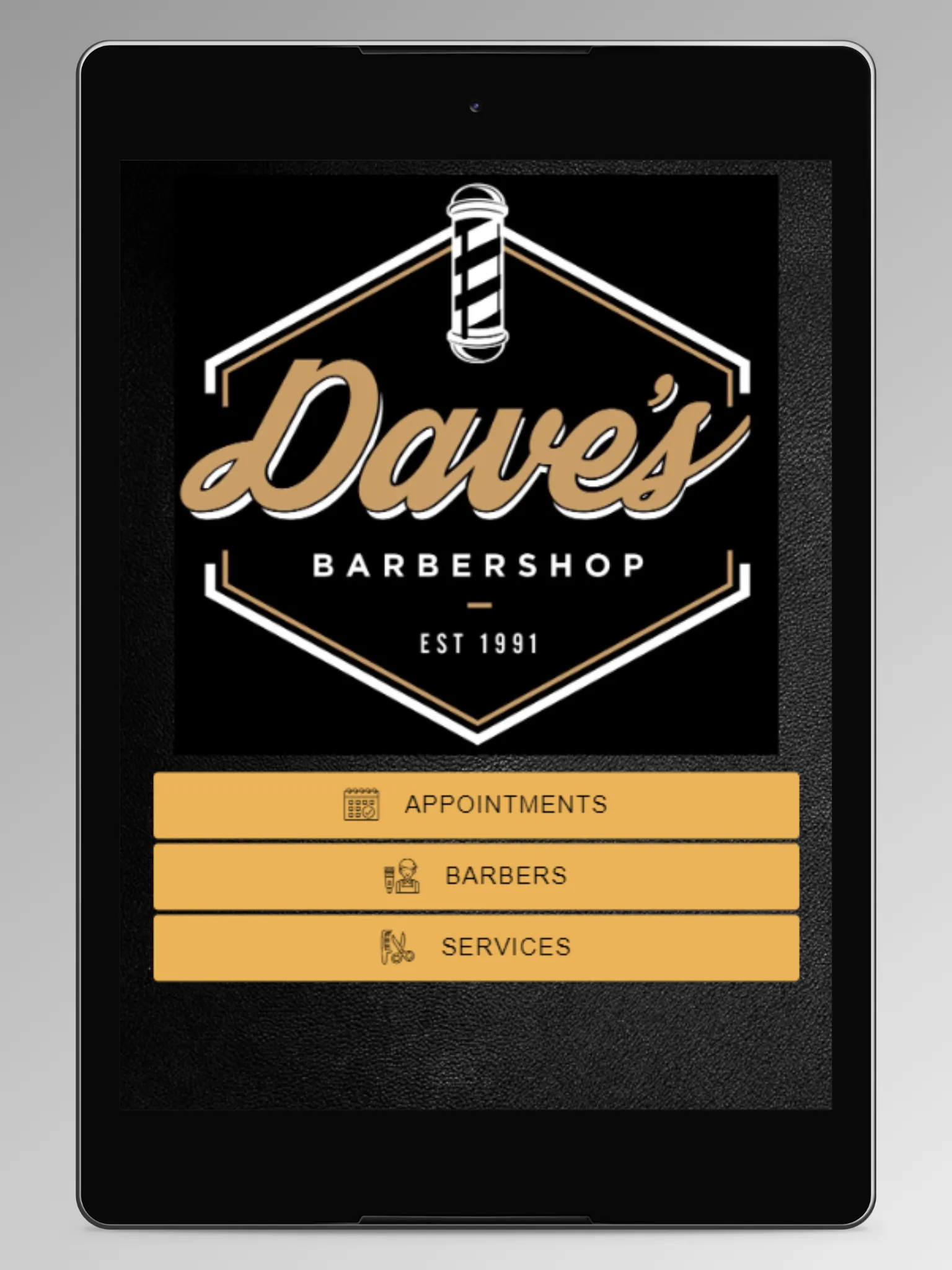 DAVES BARBERS APPOINTMENTS | Indus Appstore | Screenshot