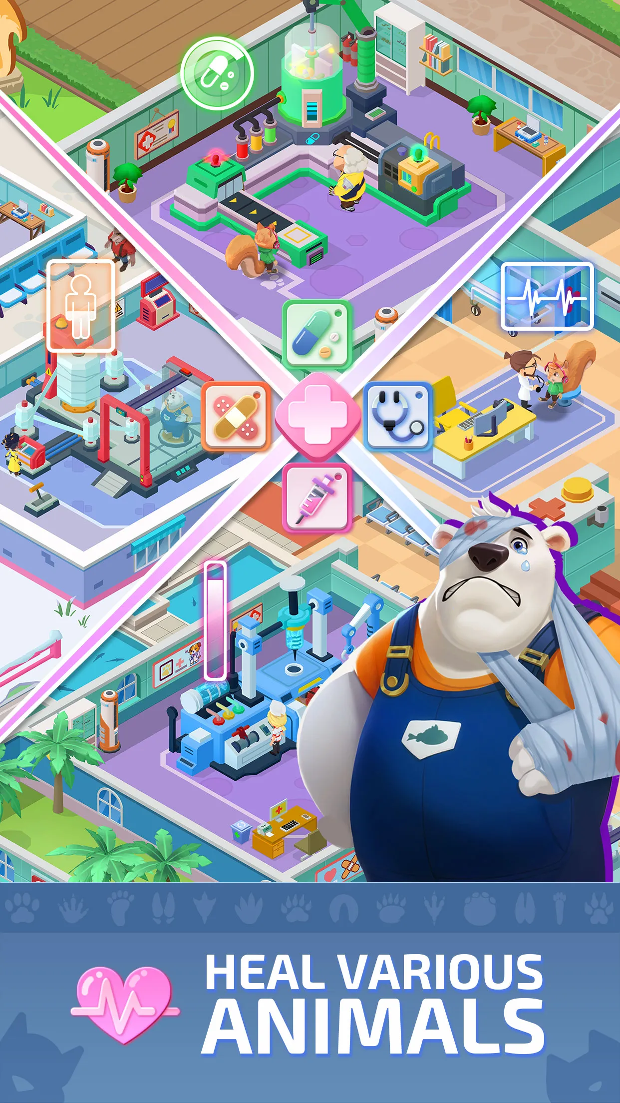 Idle Zoo Hospital | Indus Appstore | Screenshot