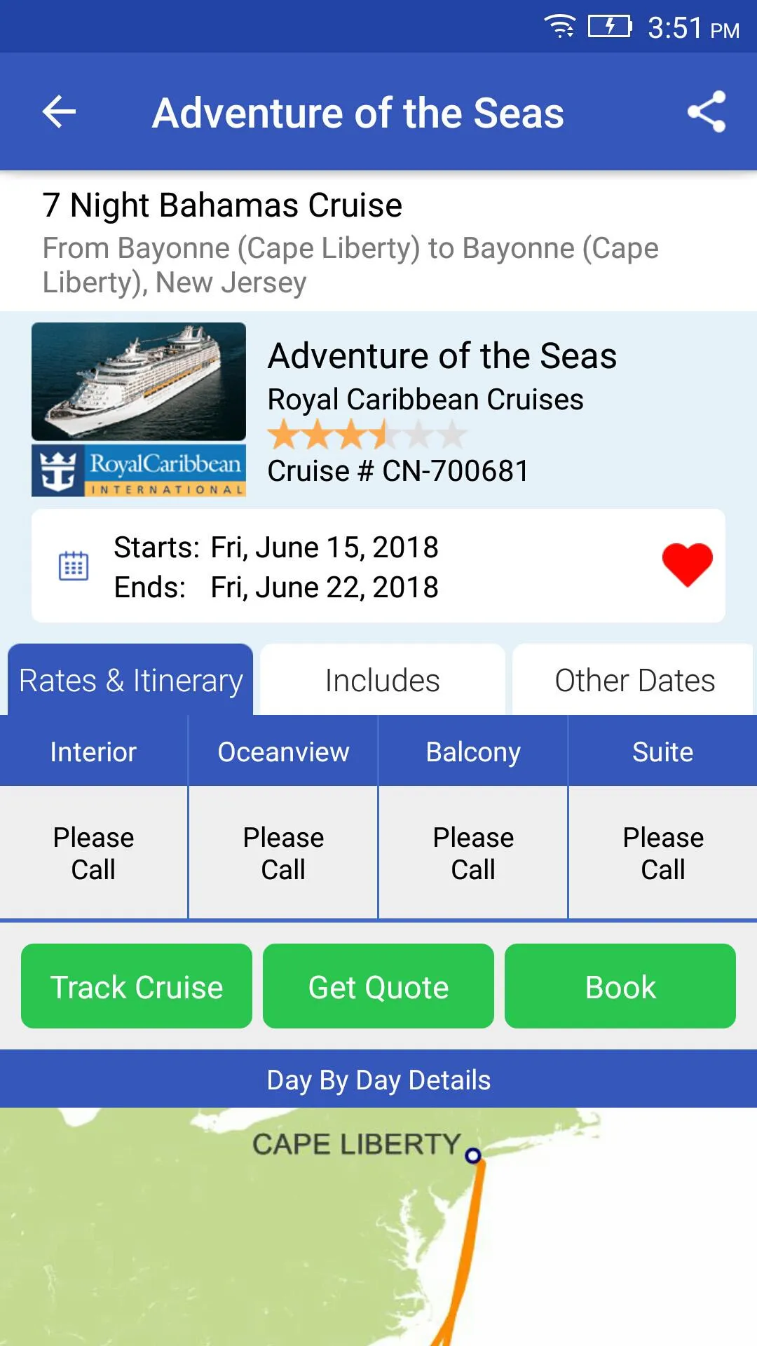 Cruise Finder - iCruise.com | Indus Appstore | Screenshot