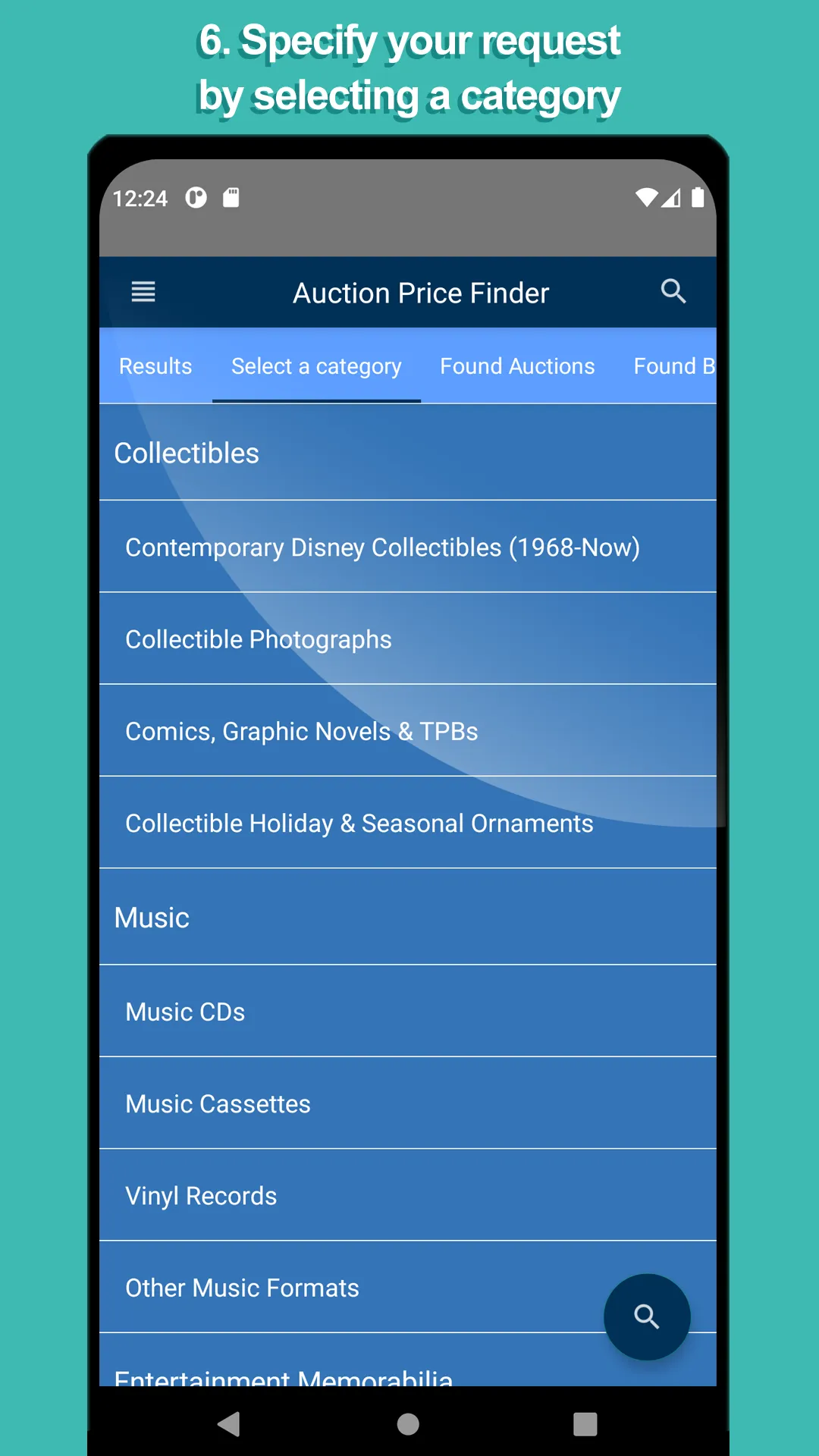 Auction Price Finder | Indus Appstore | Screenshot